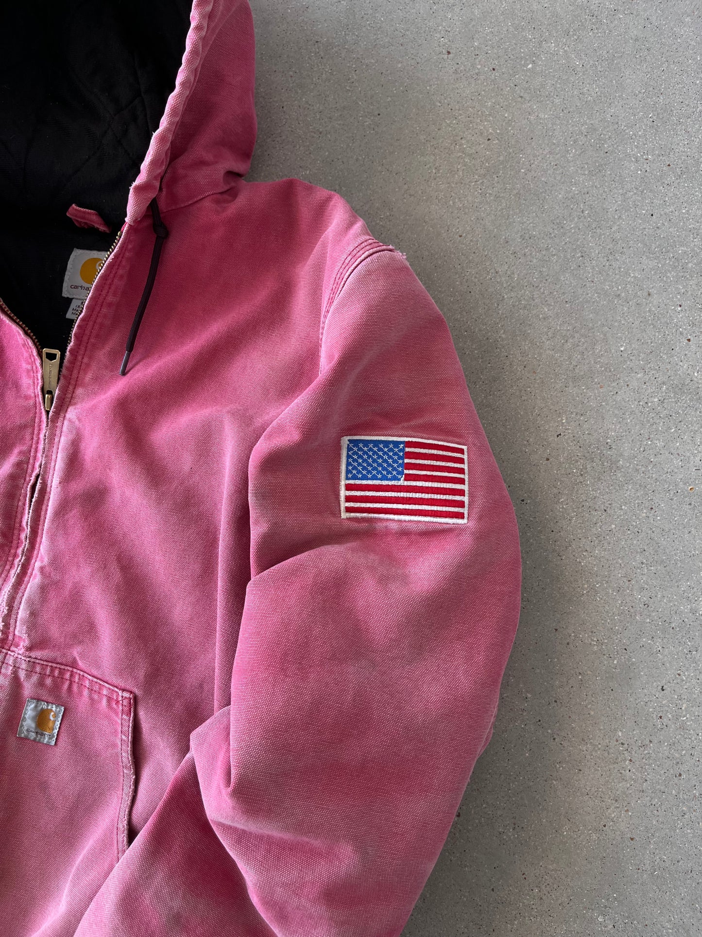 Vintage Carhartt Pink Active Jacket - M