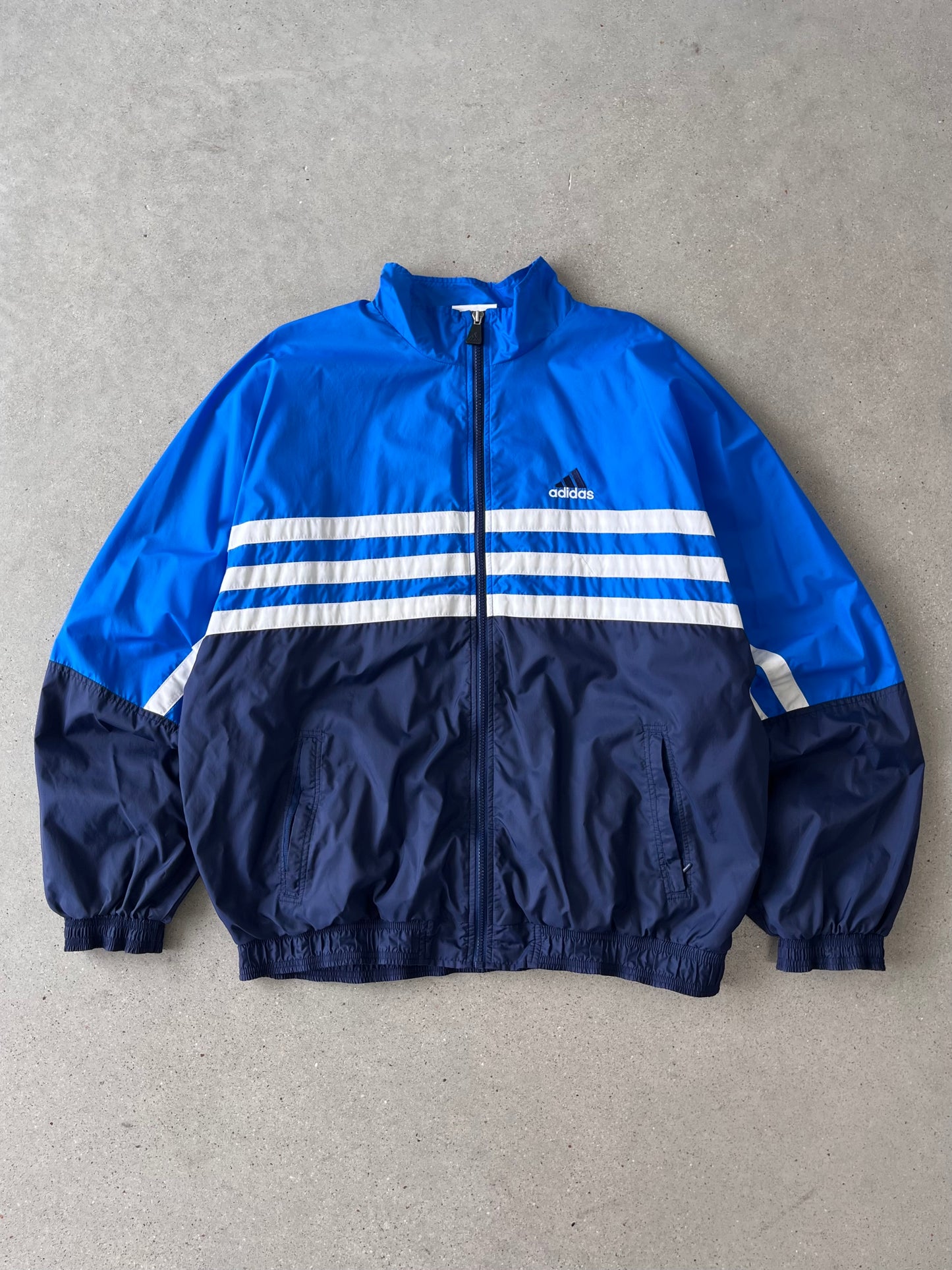 Vintage Adidas Blue Track Jacket - XL