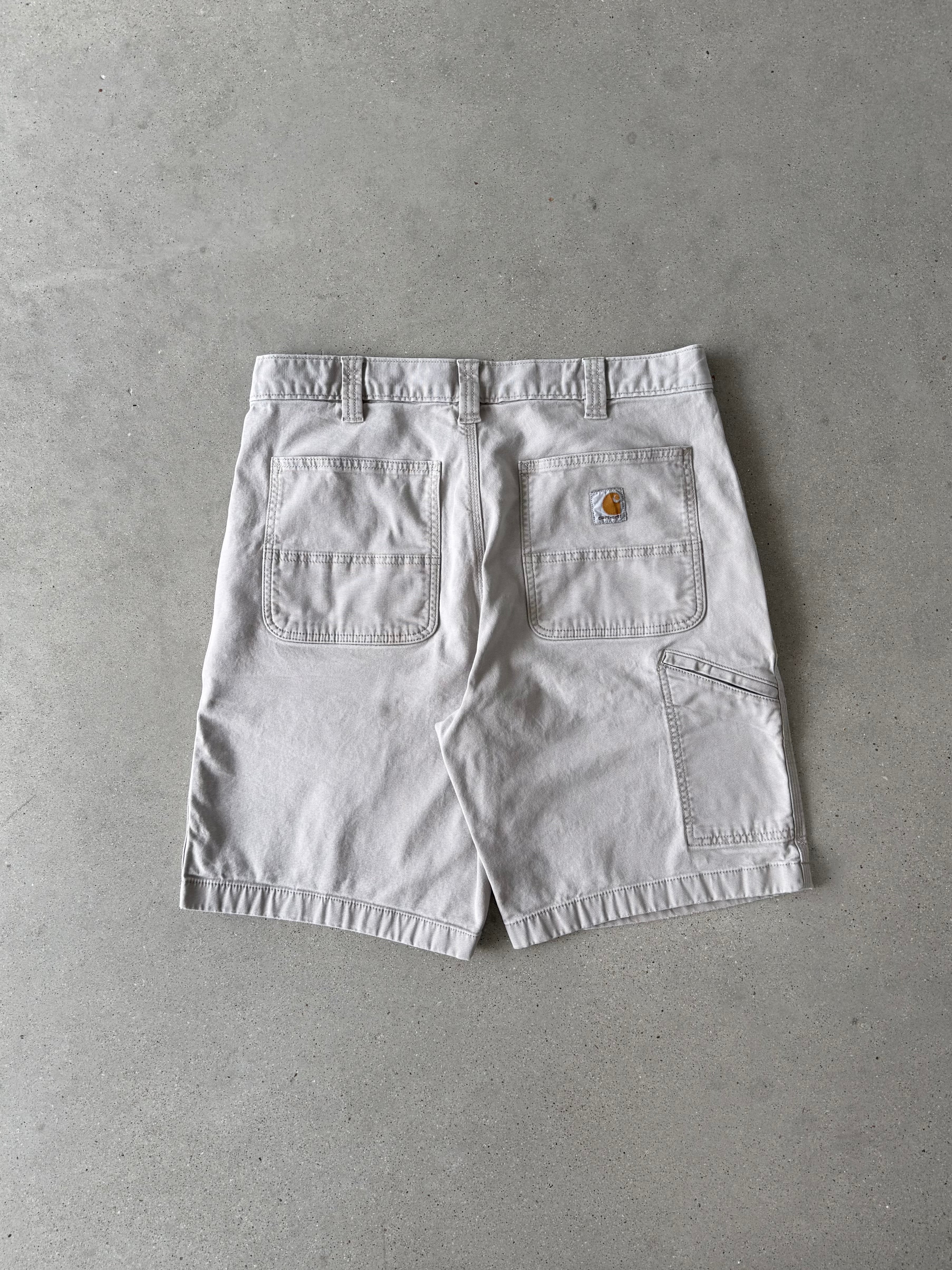 Vintage Carhartt Off-white Shorts - 34W
