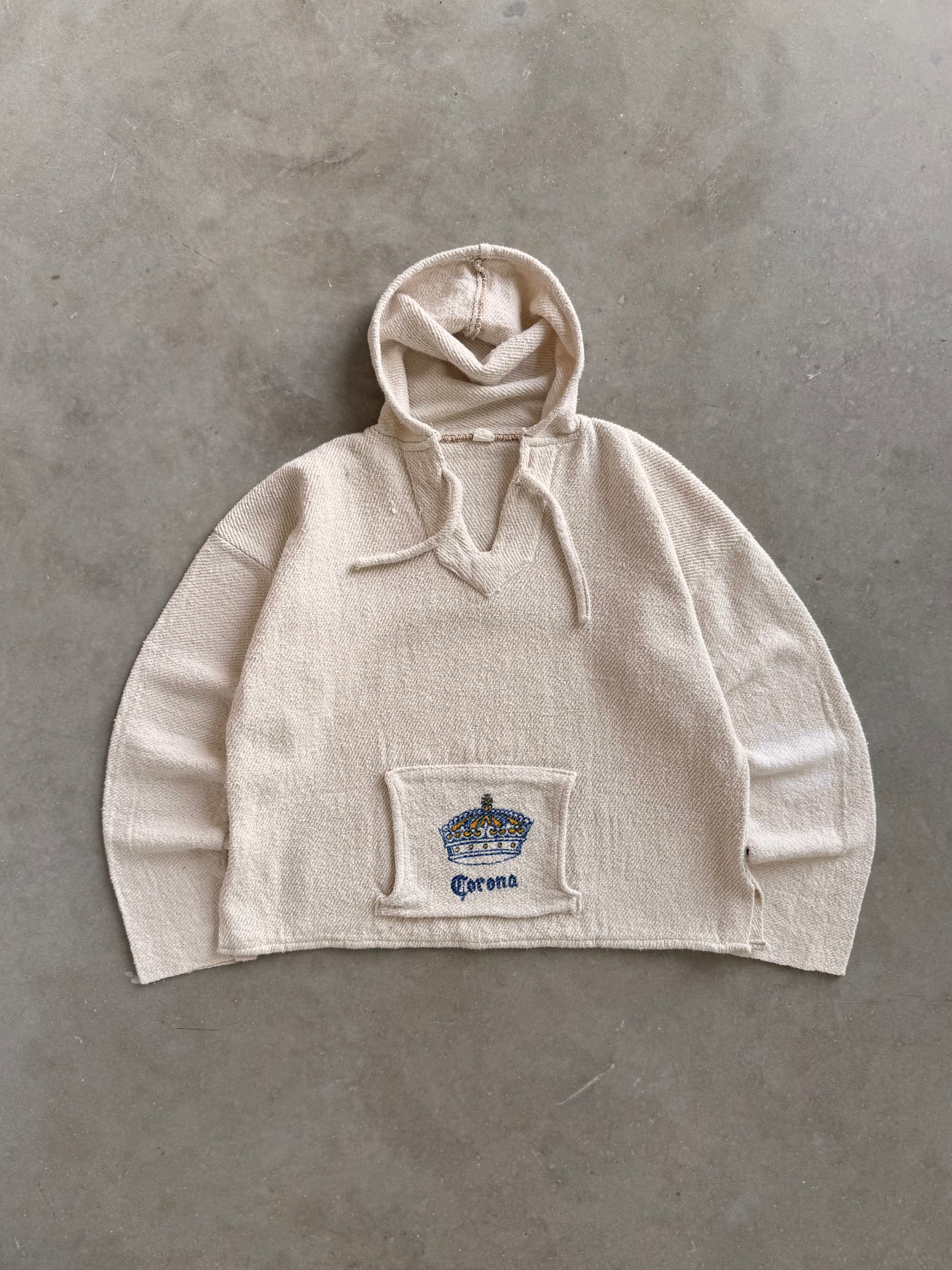 Vintage Corona Beach Club Baja Hoodie - XL