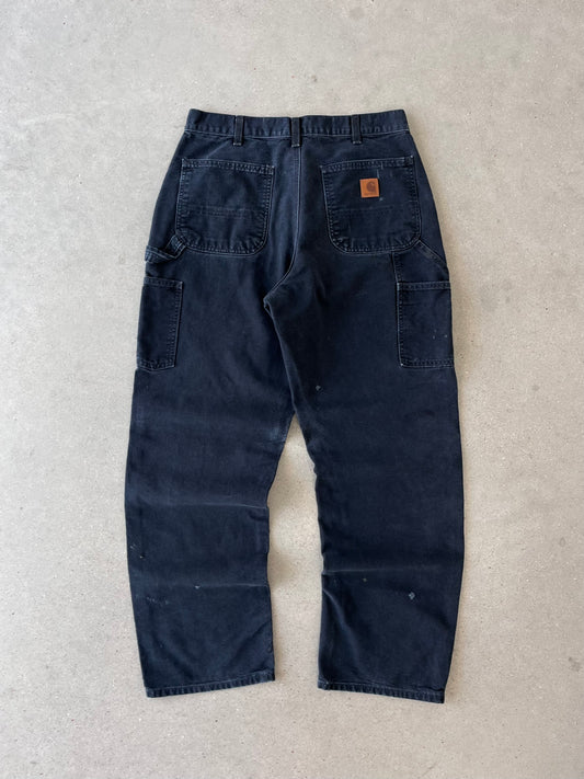 Vintage Carhartt Black Carpenter Pants - 31x32