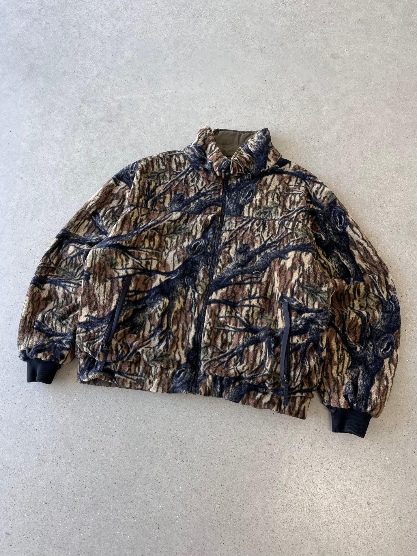 Vintage Realtree Boxy Fleece Jacket - XL