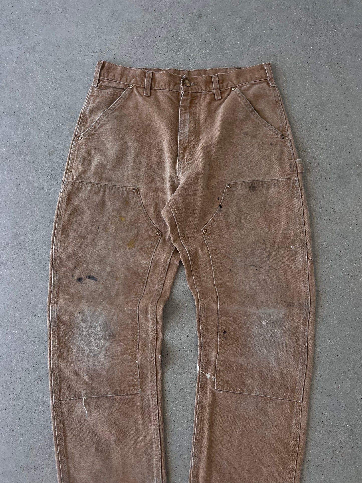 Vintage Carhartt Tan Double Knee Pants - 32x30