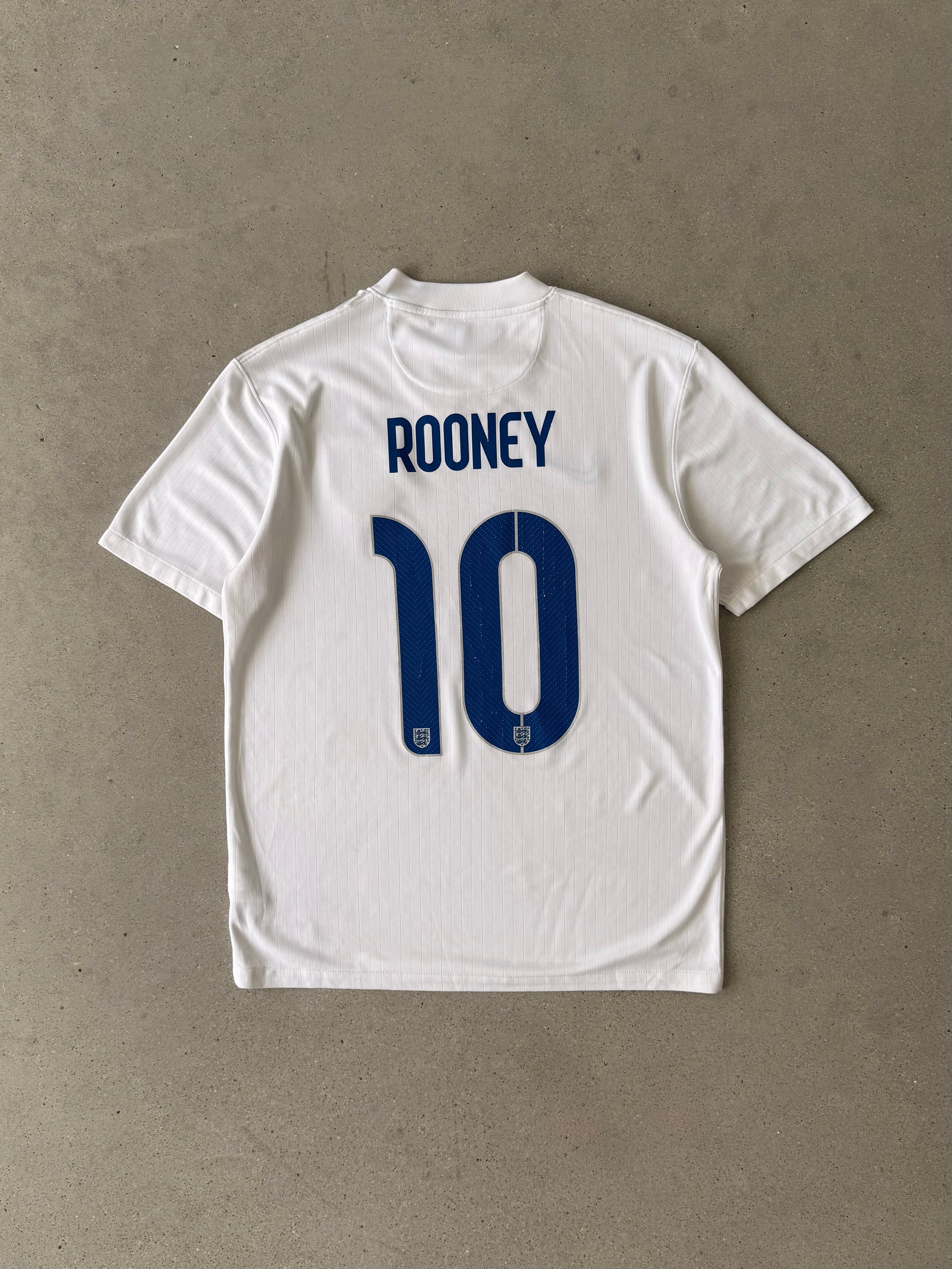 2014 England World Cup Home Kit (Rooney #10) - M