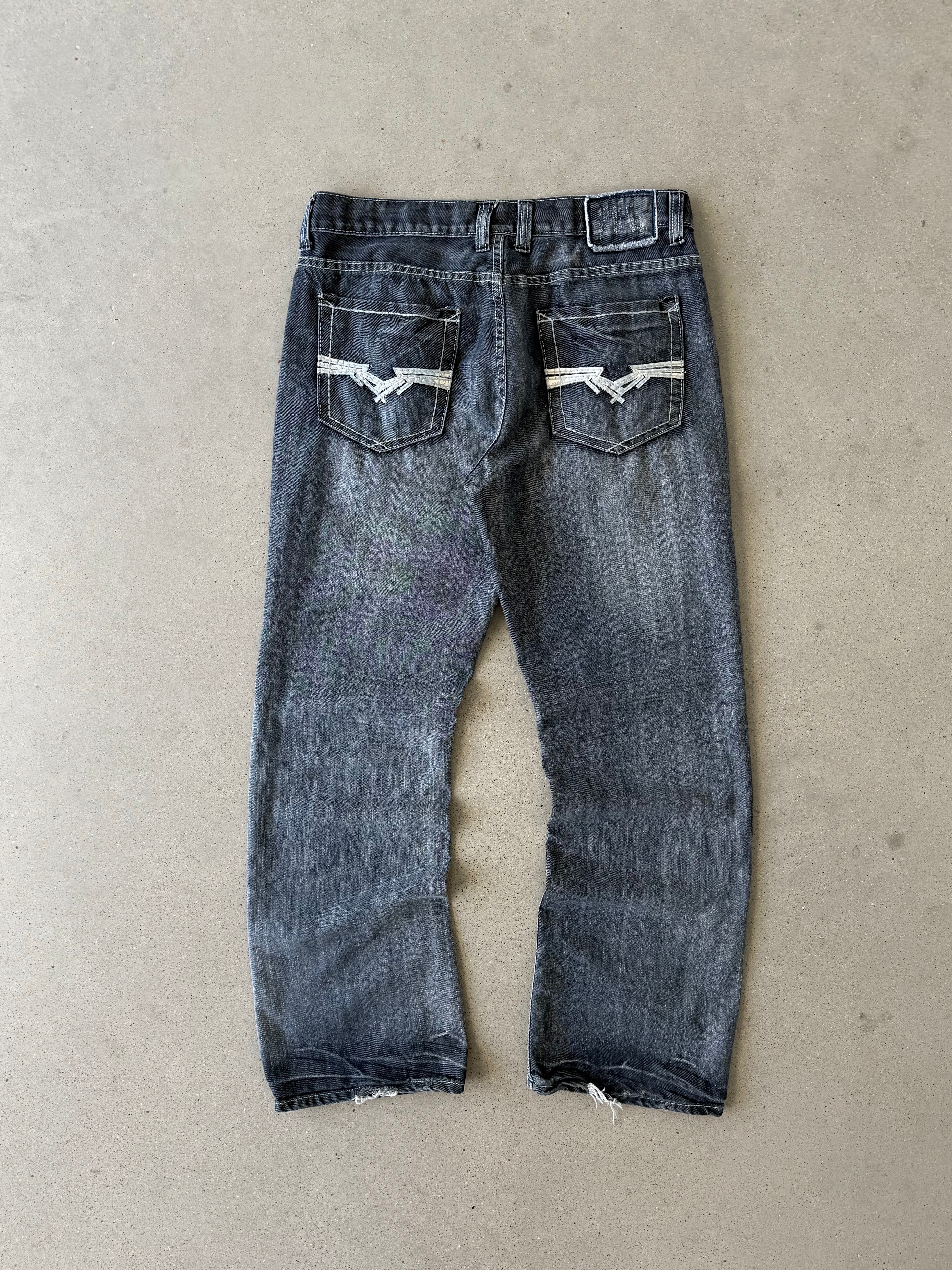 Vintage Y2K Helix Relaxed Boot Denim - 34x32