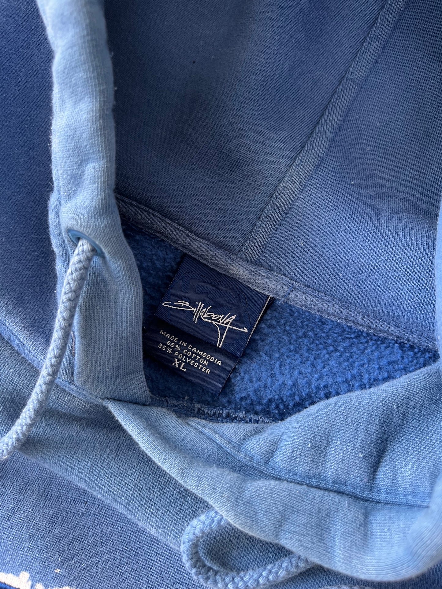 Vintage Billabong Blue Hoodie - XL