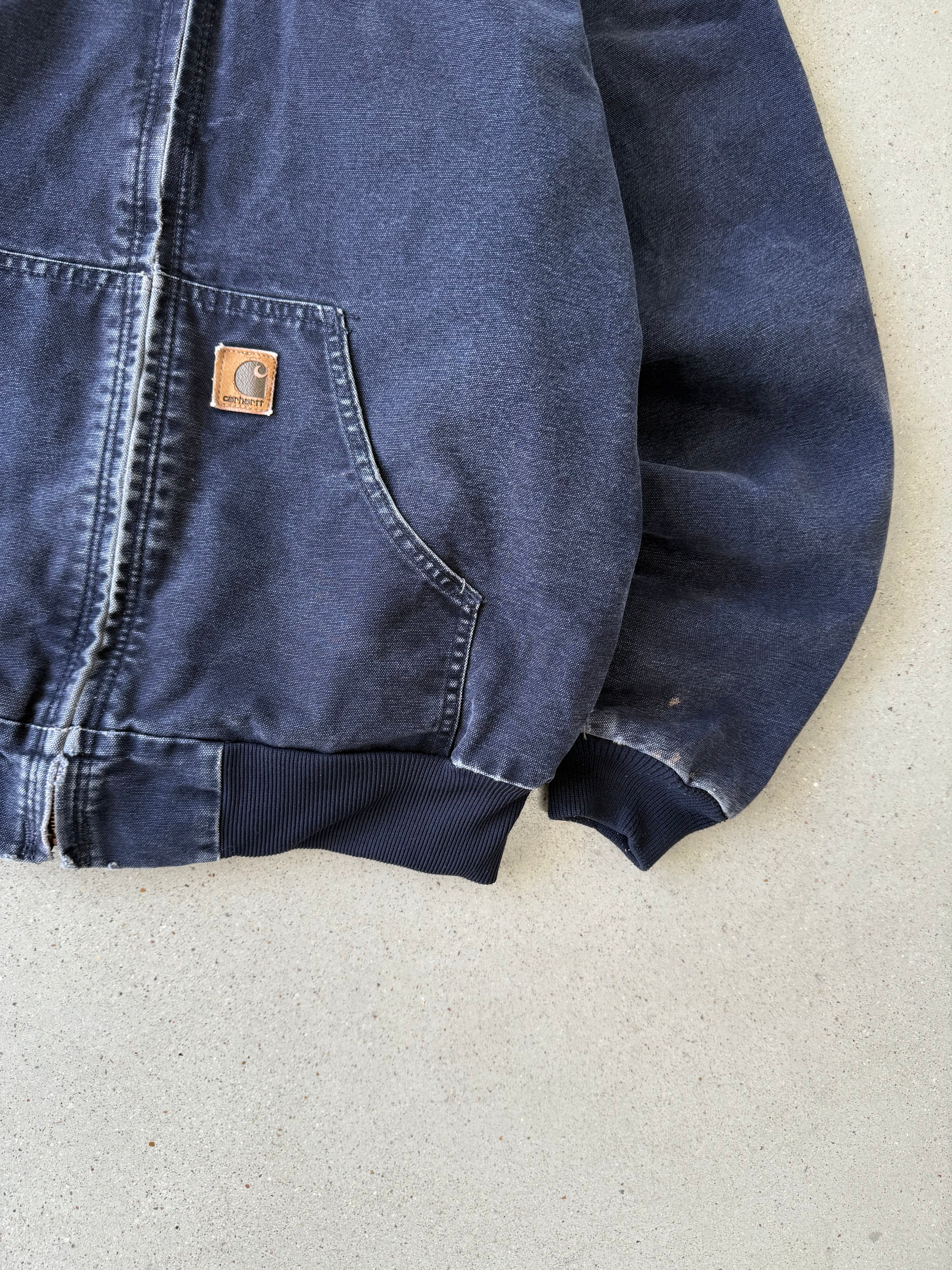 Vintage Carhartt J25 MDT Navy Active Jacket - M