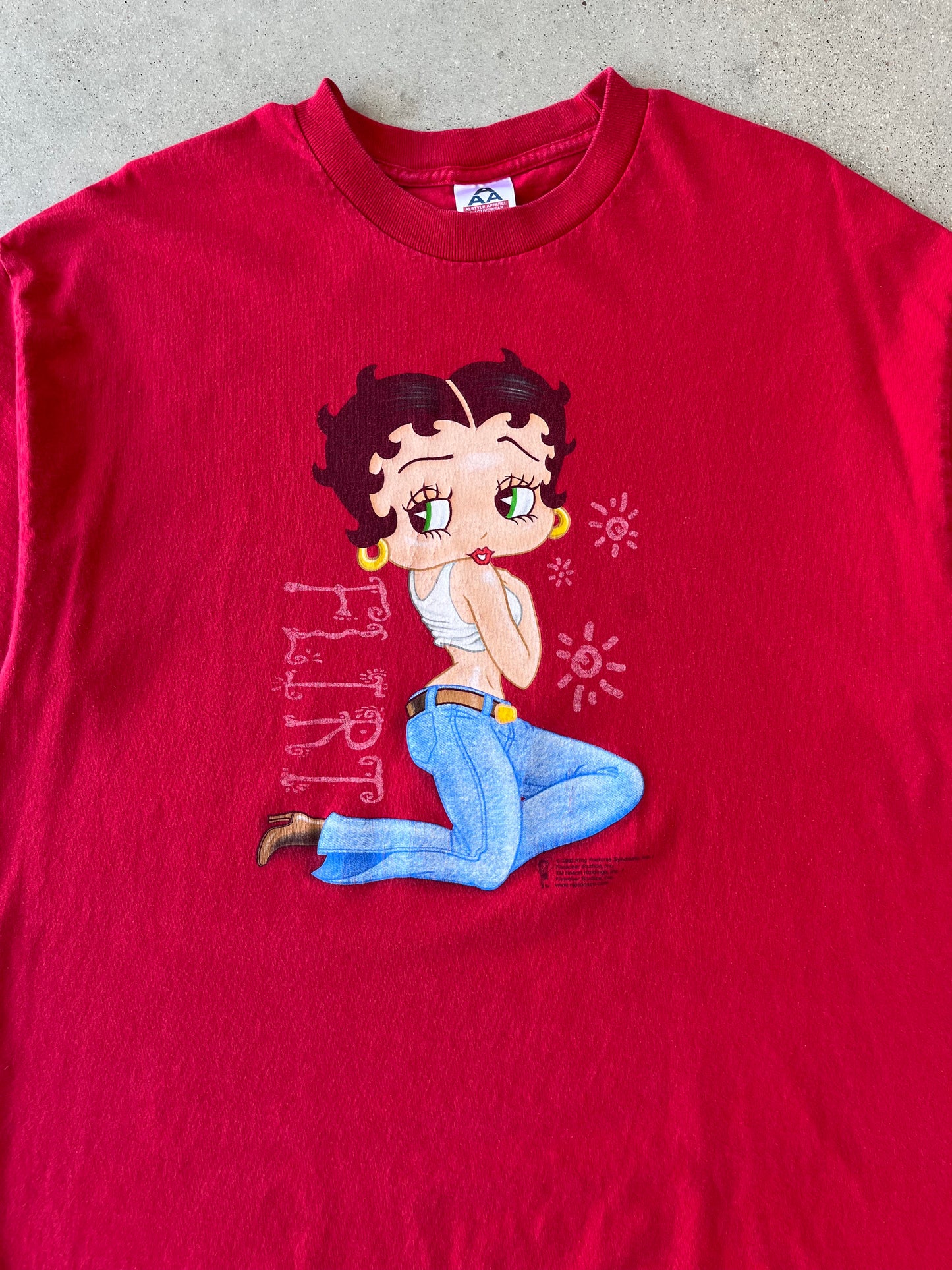 Vintage 2003 'Flirt' Betty Boop Tee - XL