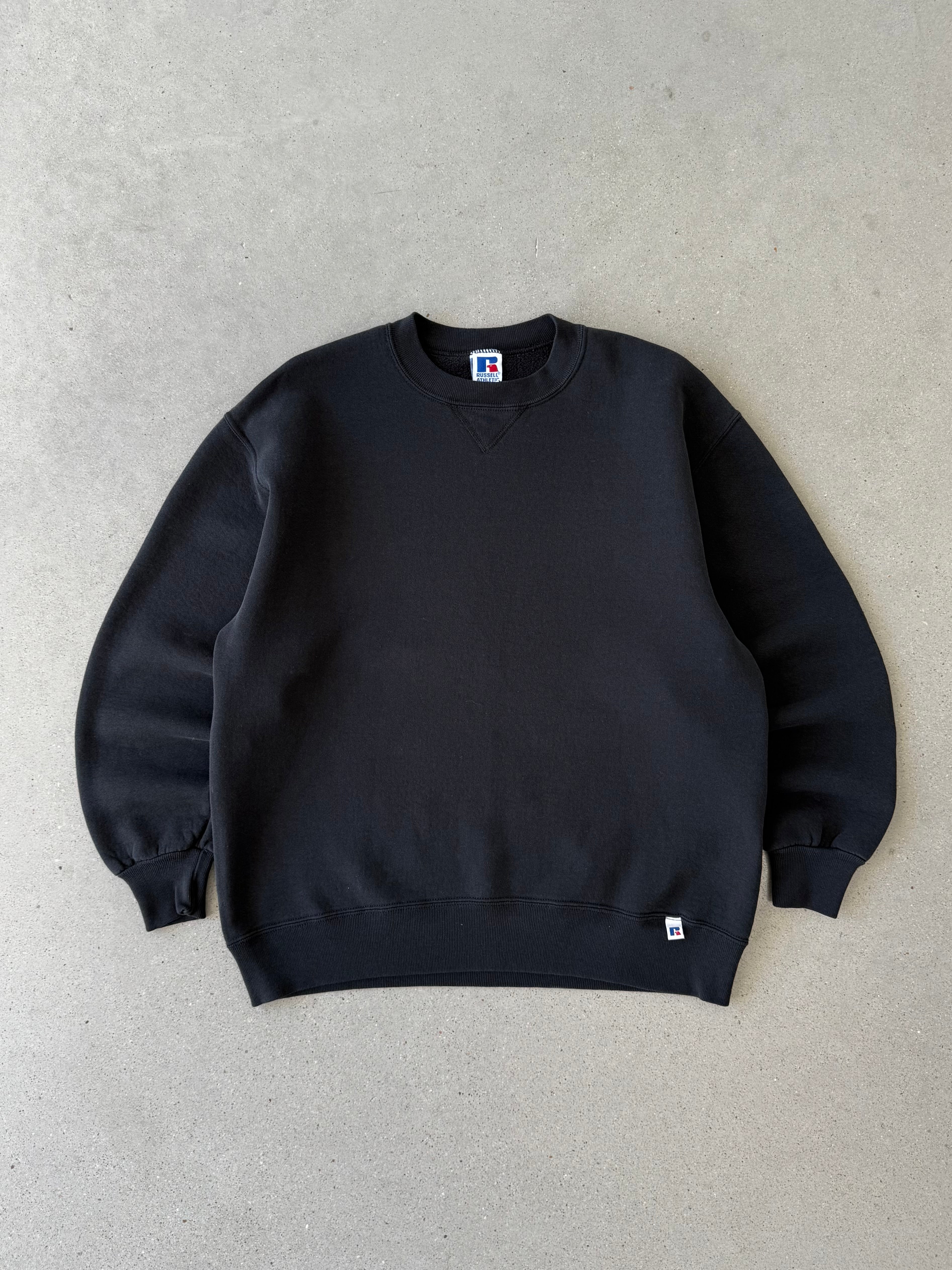 Vintage Russell Athletic Black Crewneck  - L