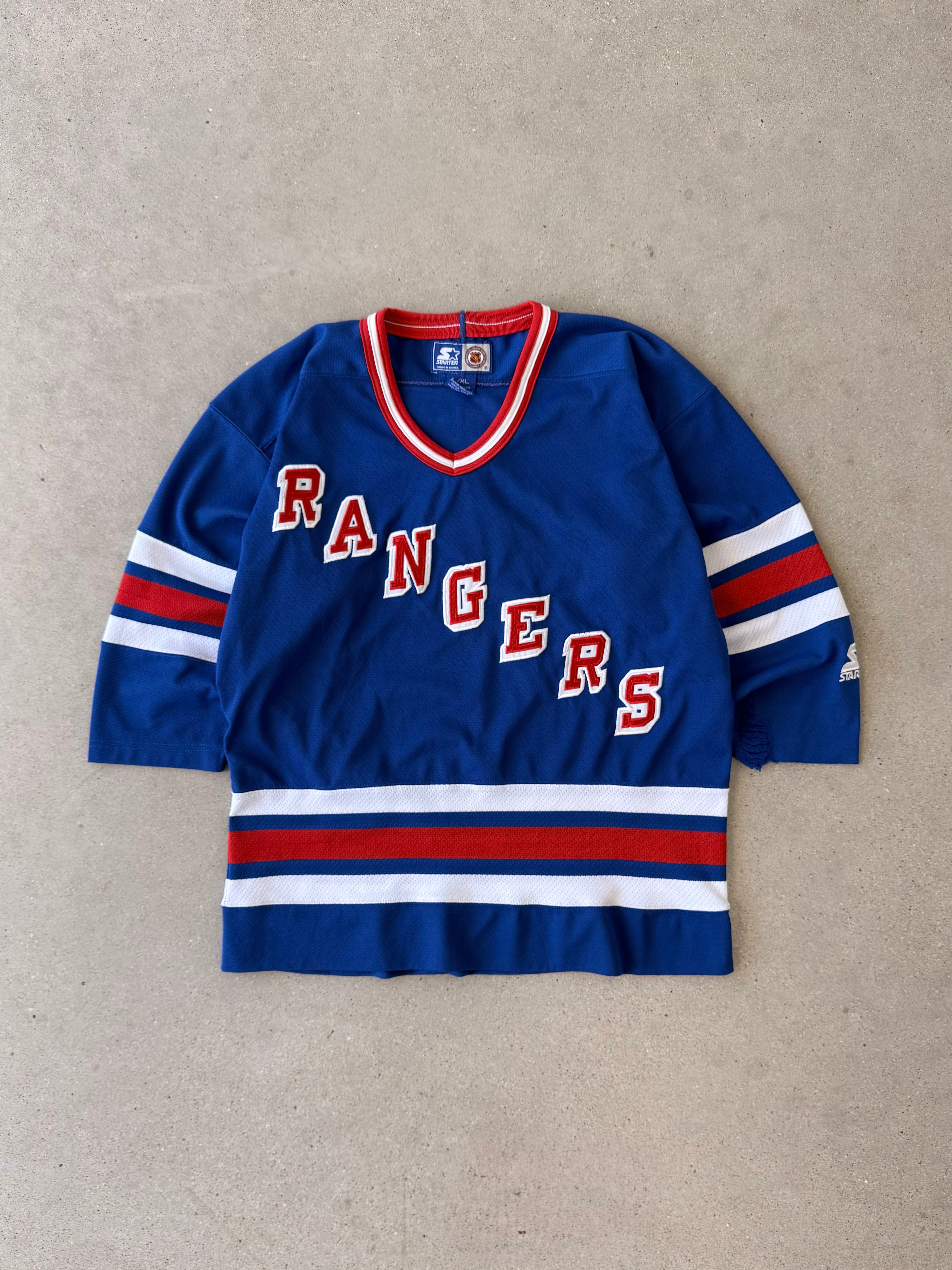 Vintage Rangers Hockey Jersey - L