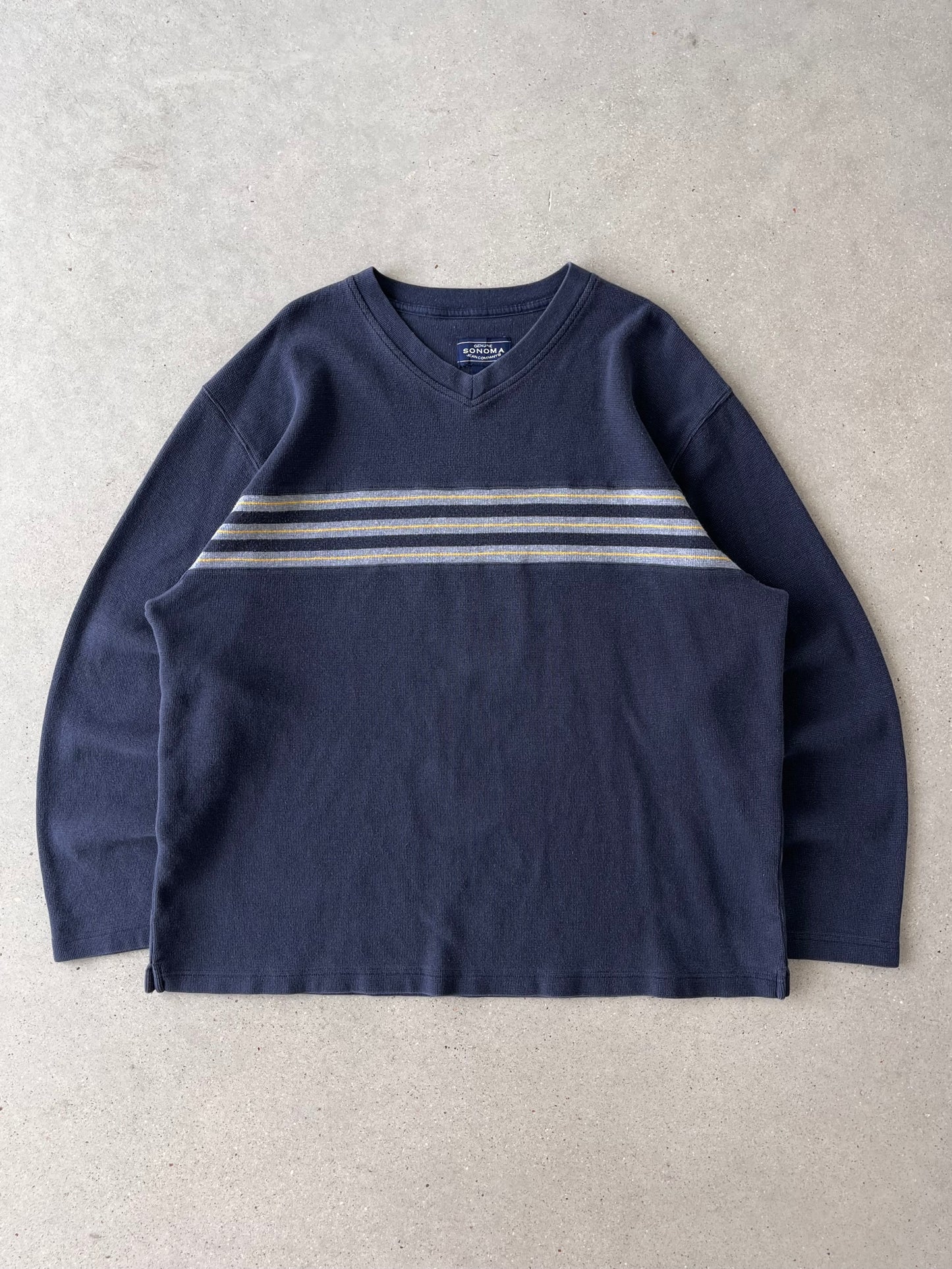 Vintage Sonoma Striped Sweater - XL