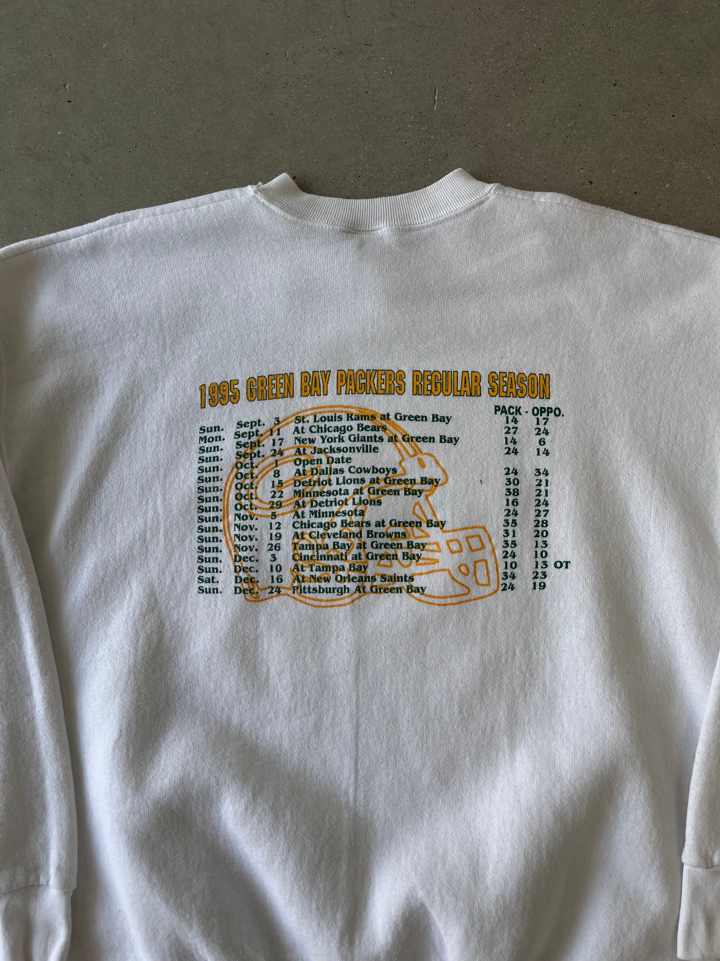 Vintage 1995 Green Bay Packers Sweatshirt - XL