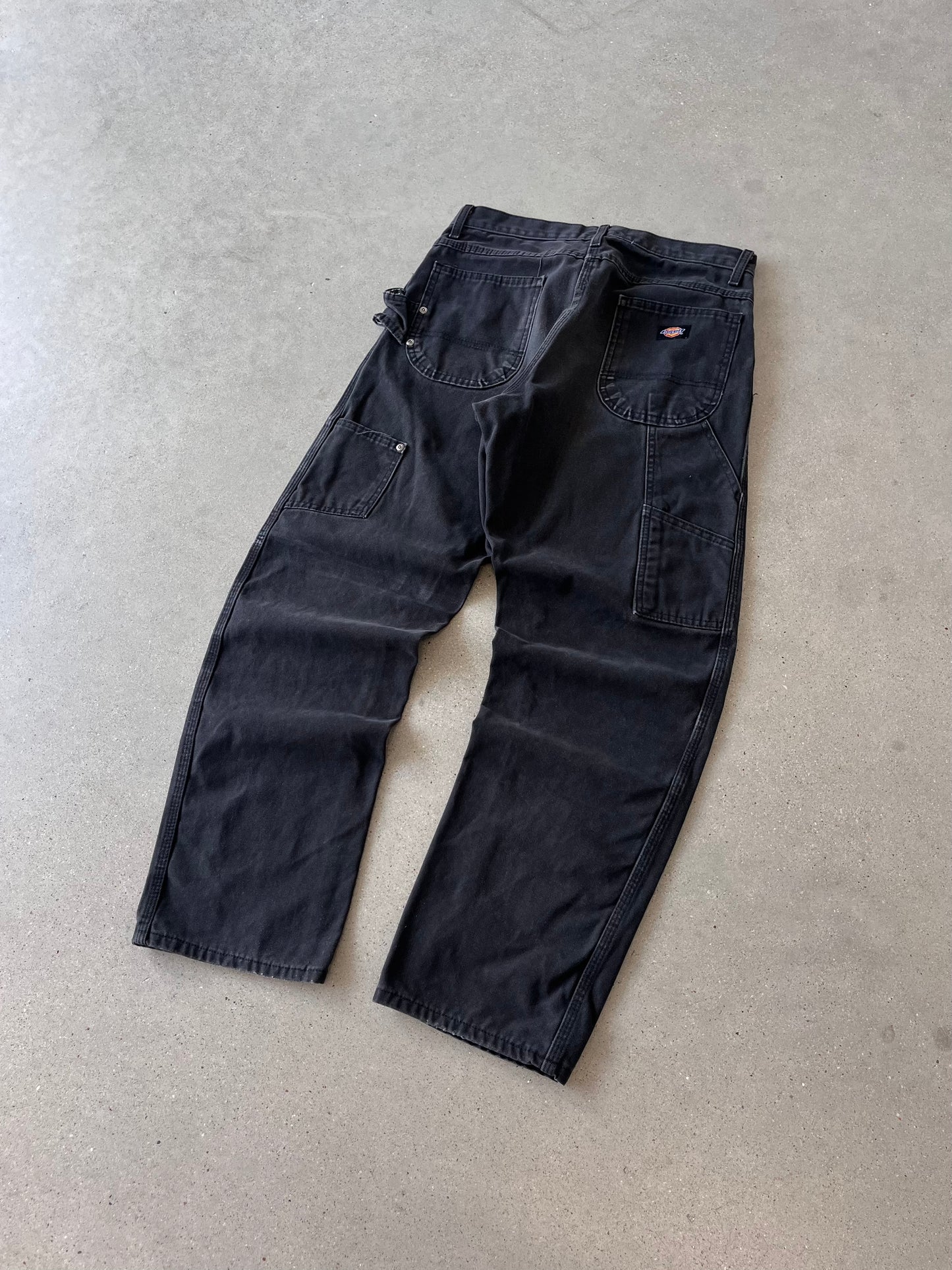 Vintage Dickies Carpenter Pants (Black) - 30x30