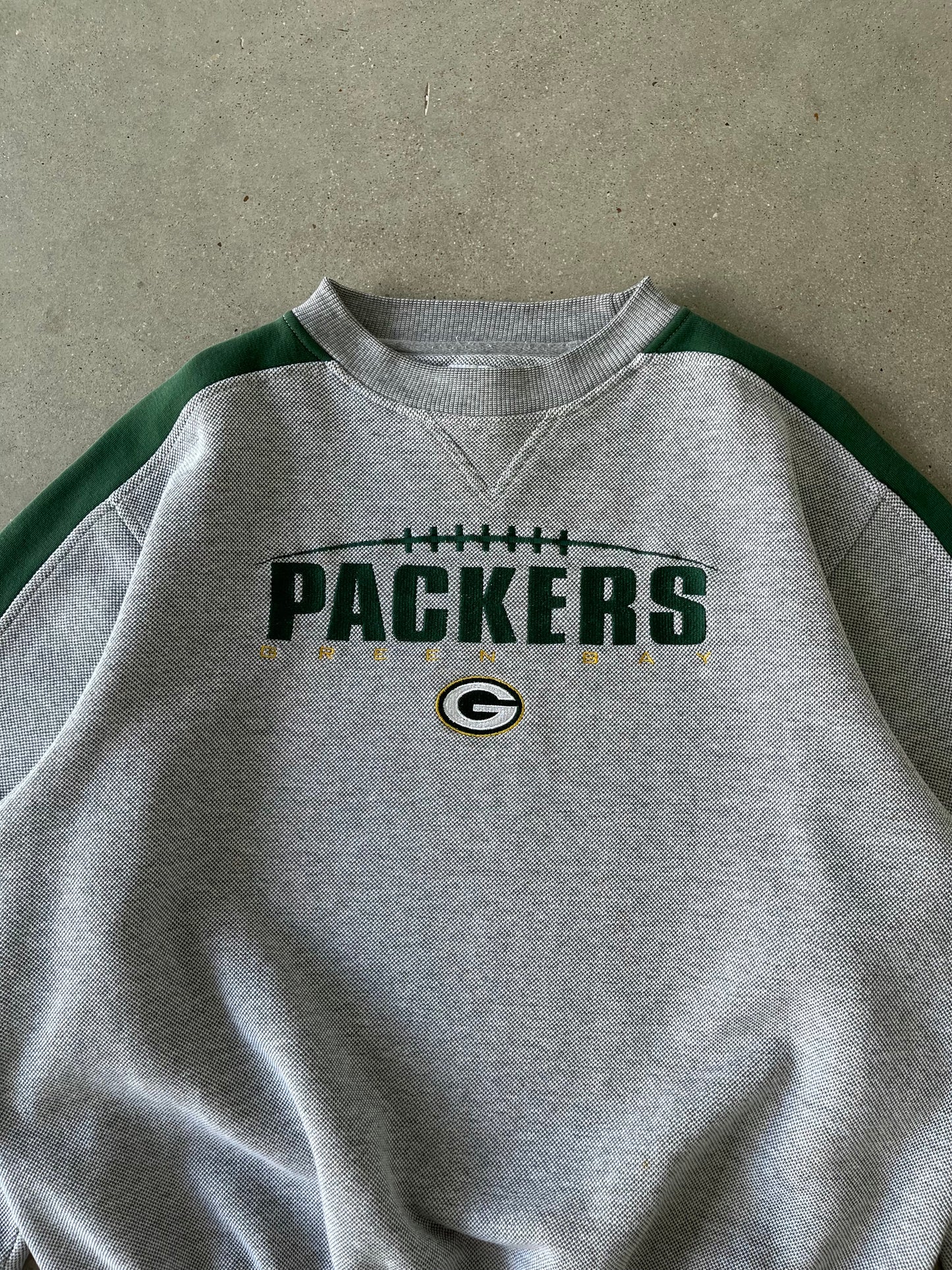 Vintage Packers PUMA Embroidered Crewneck - L