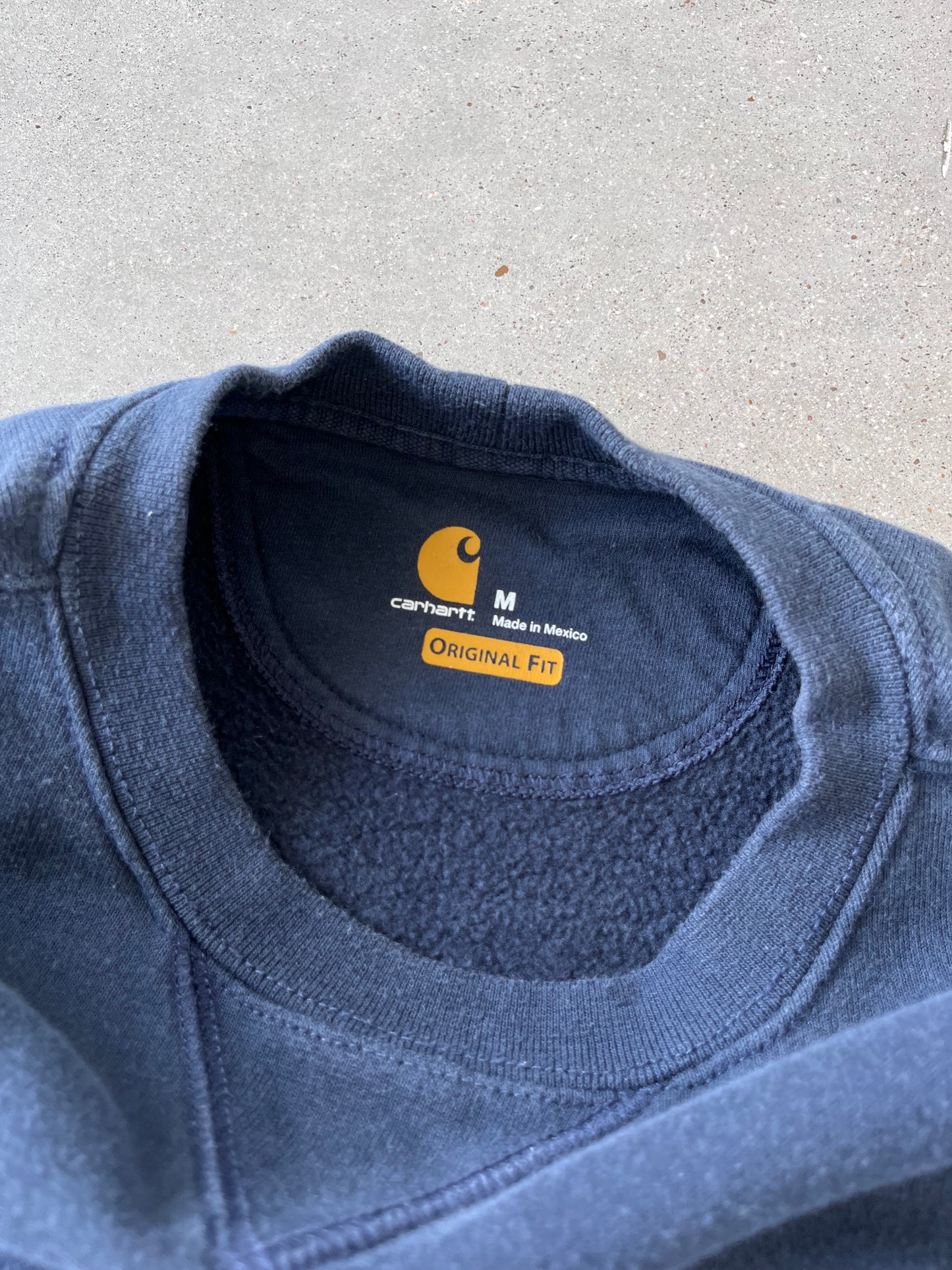 Vintage Carhartt Navy Crewneck - M