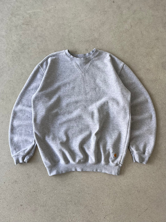 Vintage Carhartt Heather Gray Crewneck - M