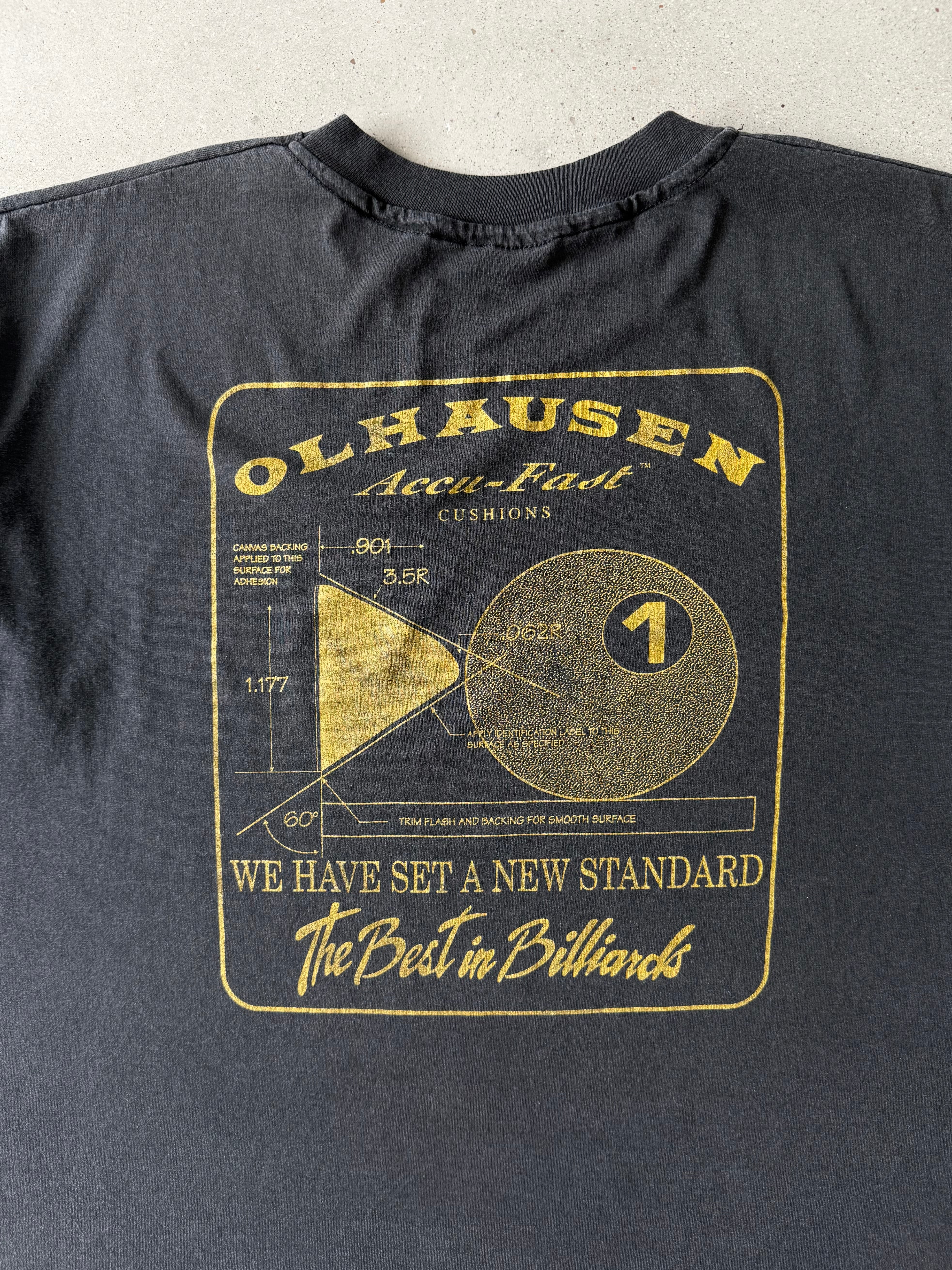 Vintage 1990s Olhausen Billiards Tee - XL