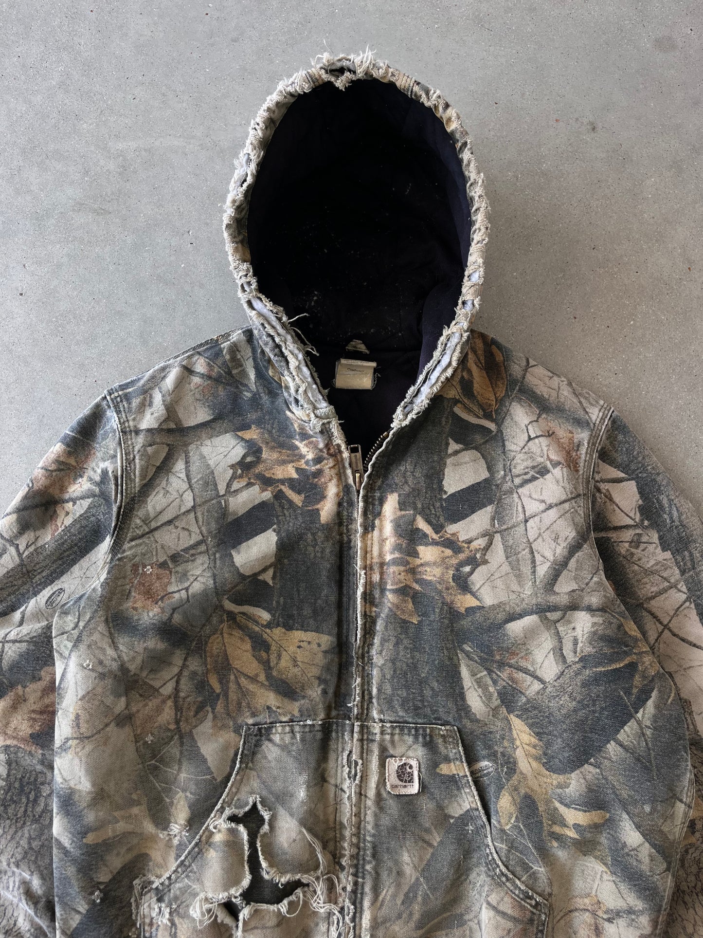 Vintage Carhartt Realtree Distressed Active Jacket - M