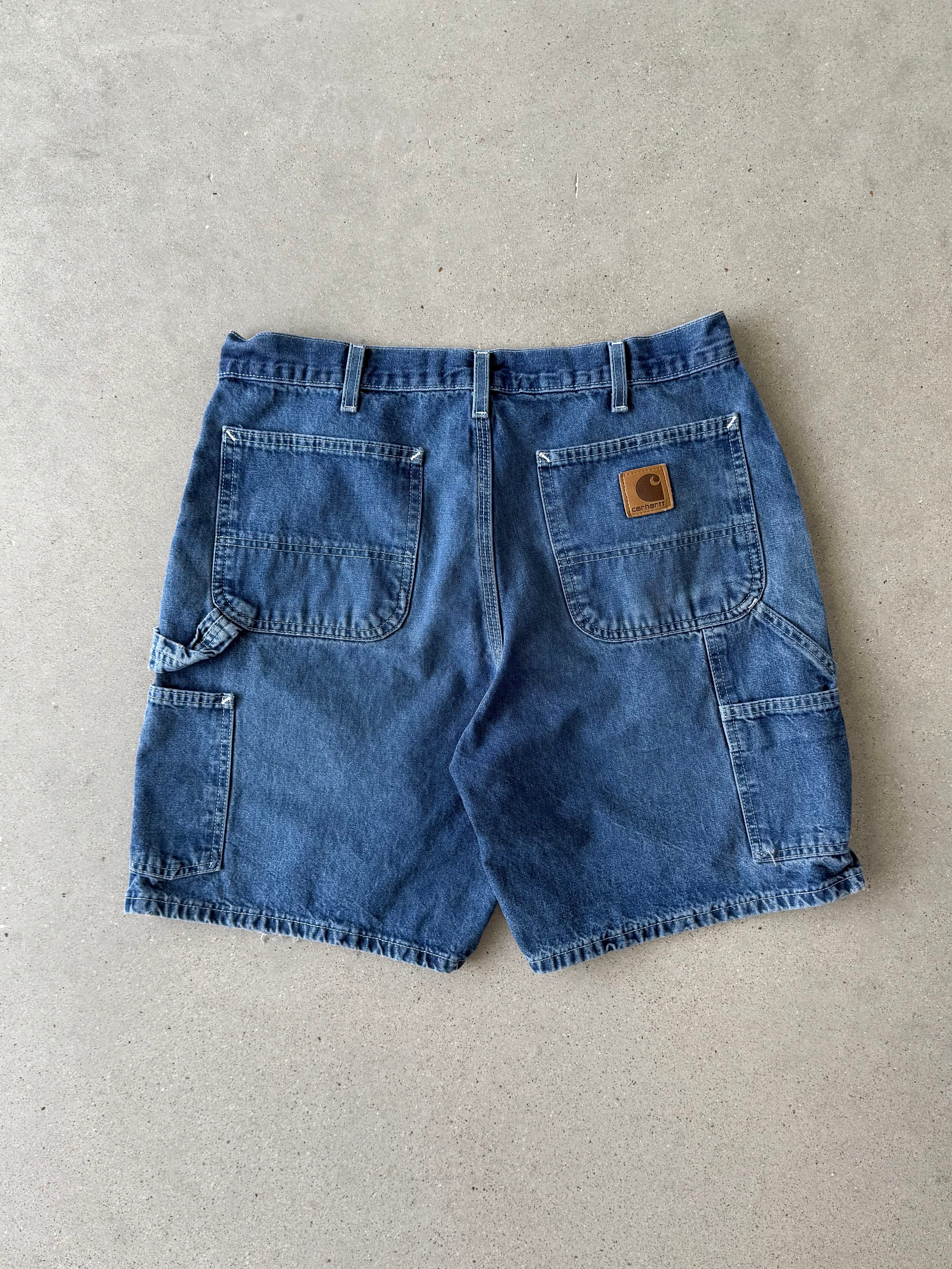 Vintage Carhartt Denim Carpenter Shorts - 32