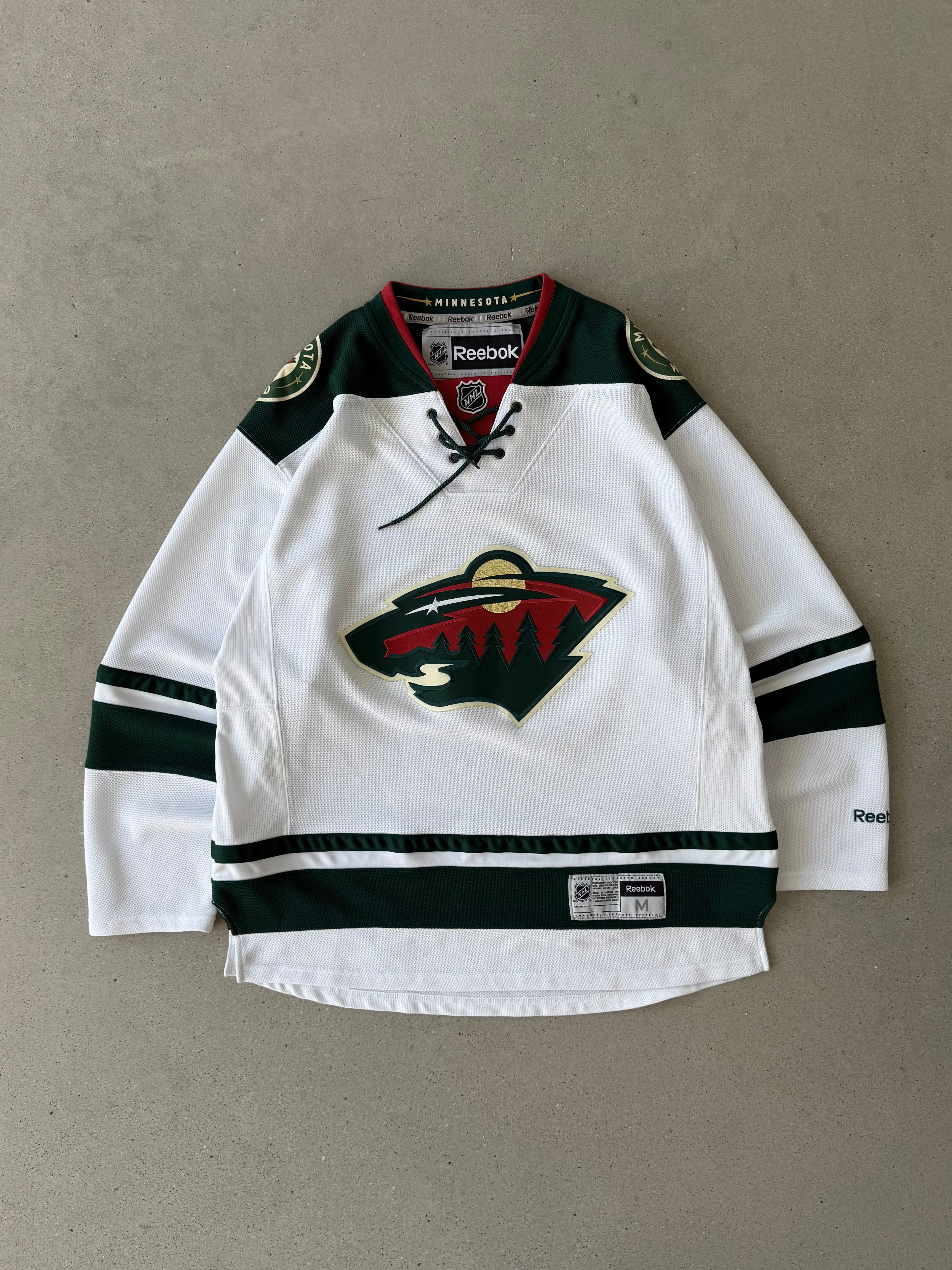 Vintage Reebok Minnesota Wild Hockey Jersey  - M