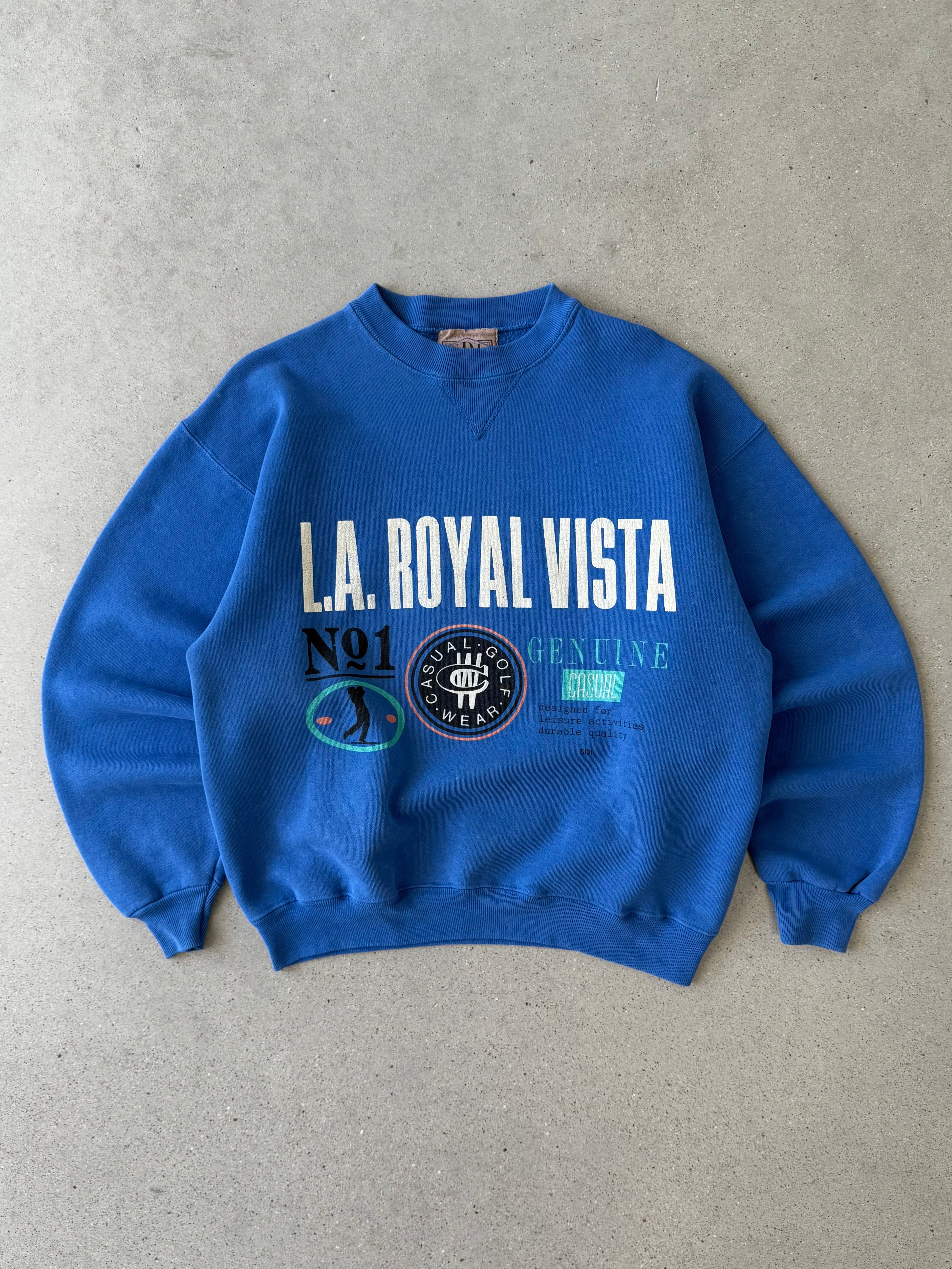 Vintage L.A. Royal Vista Golf Crewneck - M