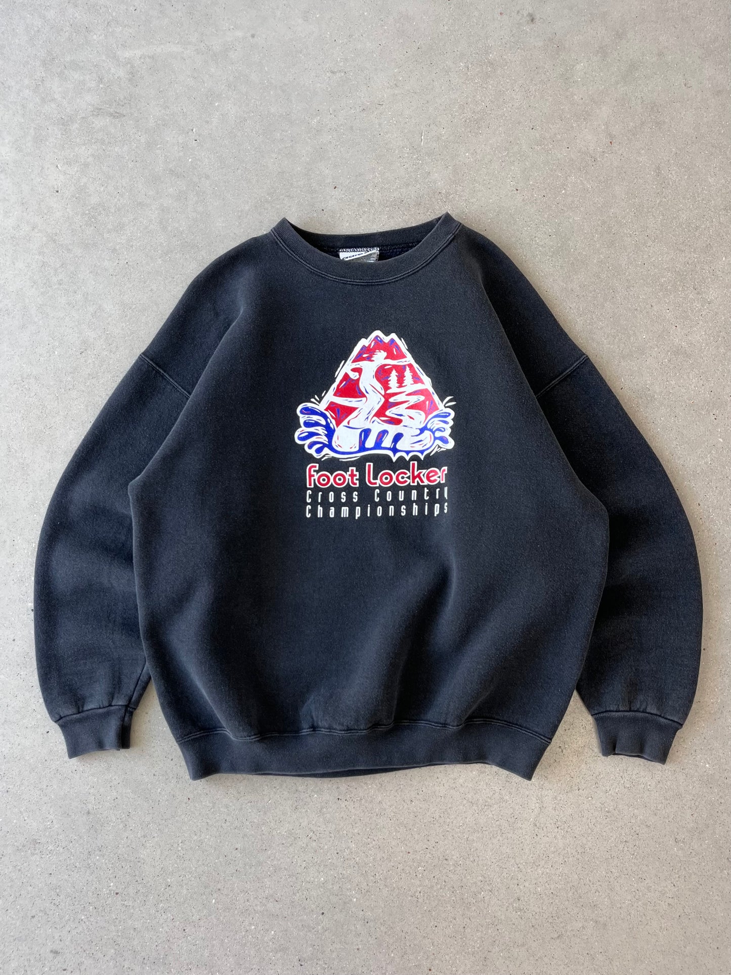 Vintage 90s Adidas Foot Locker Crewneck - L