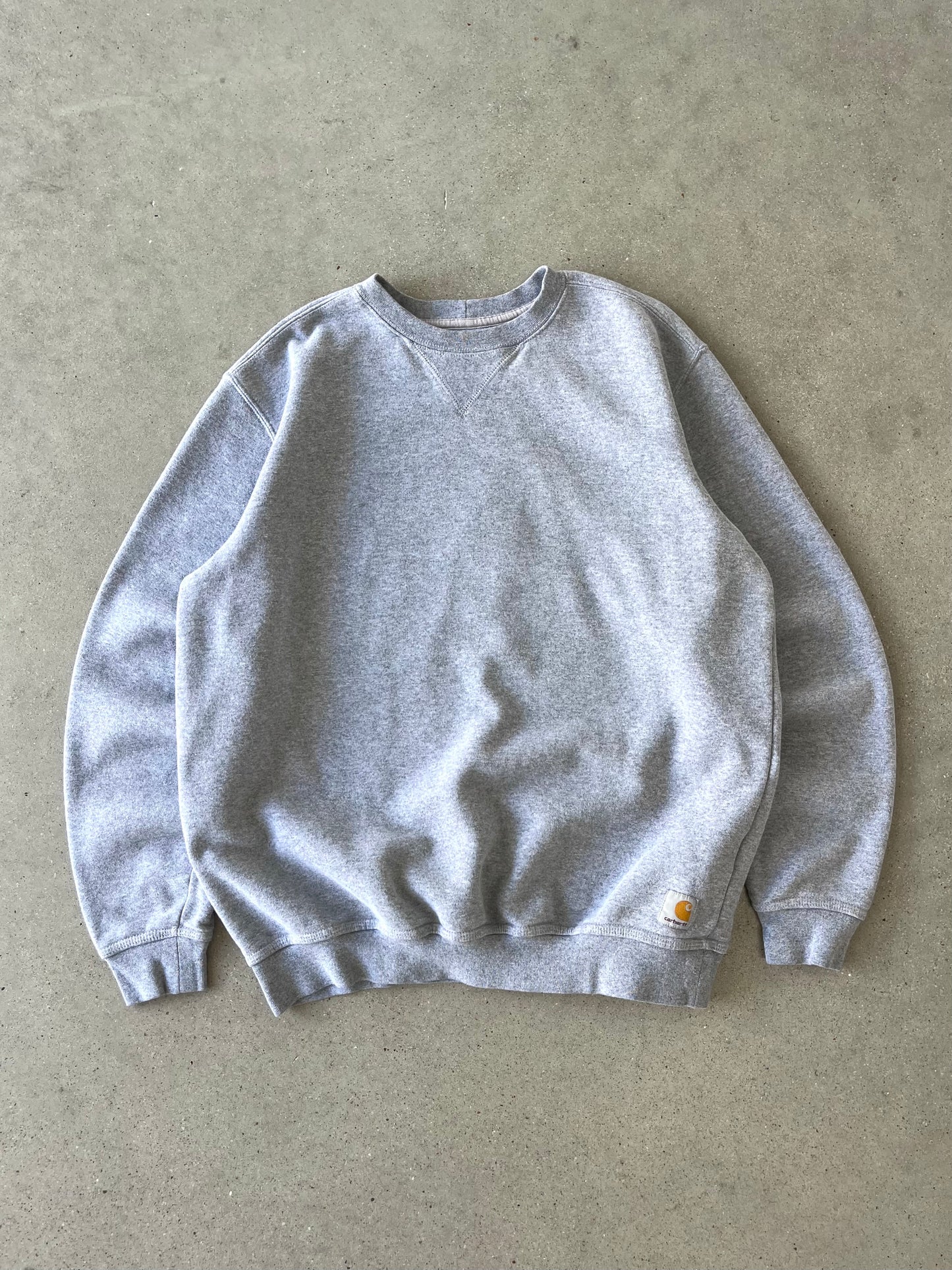 Vintage Carhartt Heather Gray Crewneck - M