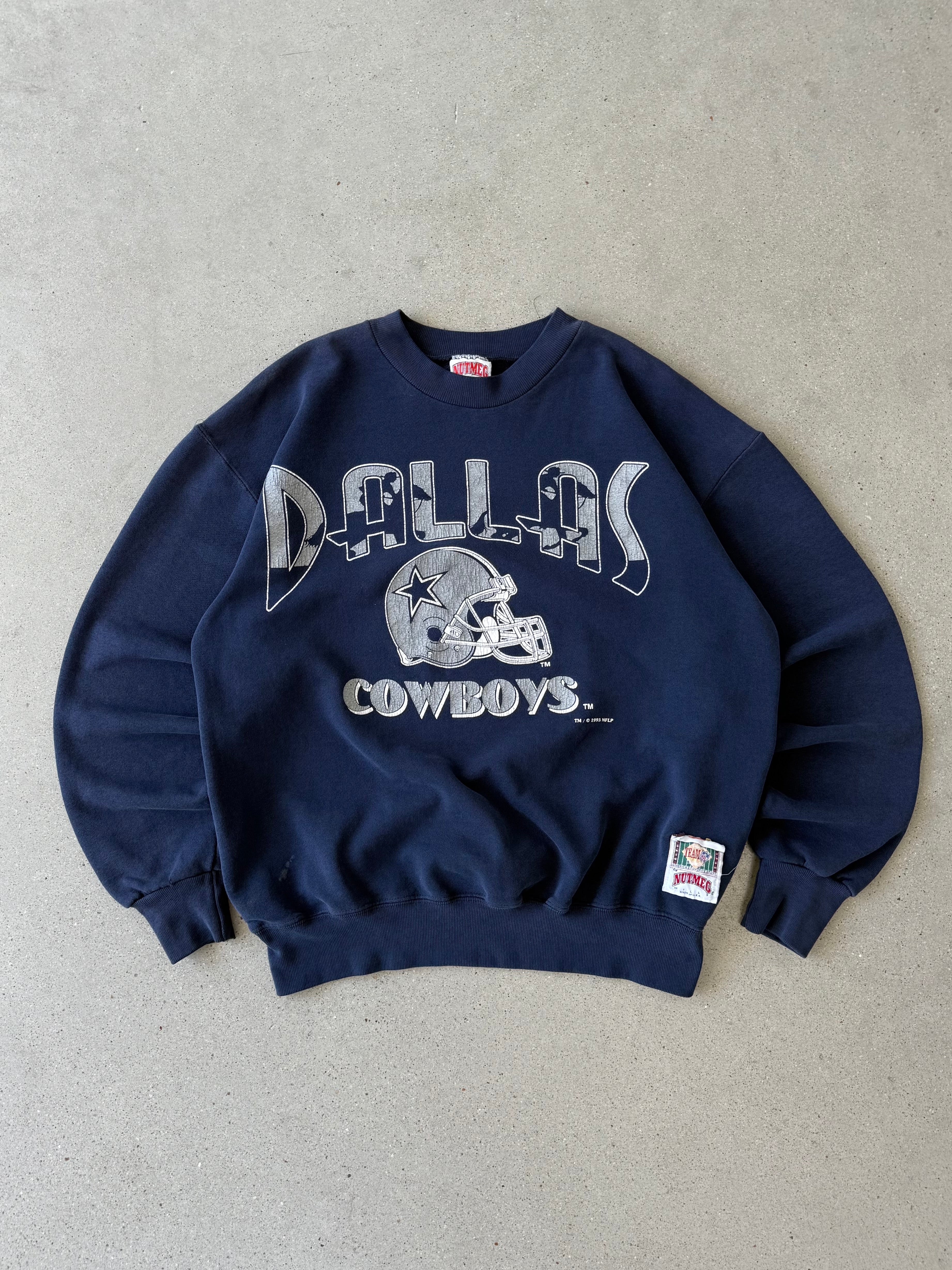 Vintage Dallas Cowboys 1993 Navy Sweatshirt  - M