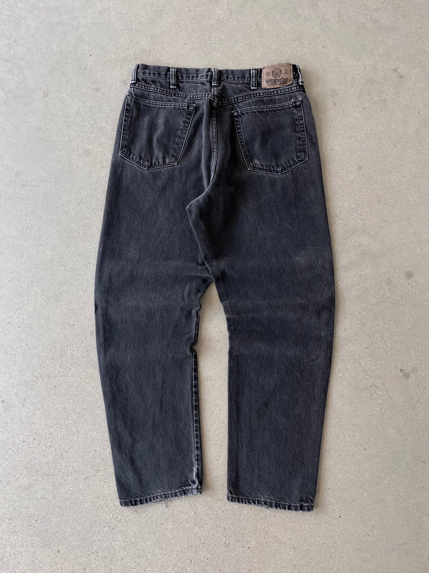 Vintage 90s Wrangler Black Denim Pants - 32x31