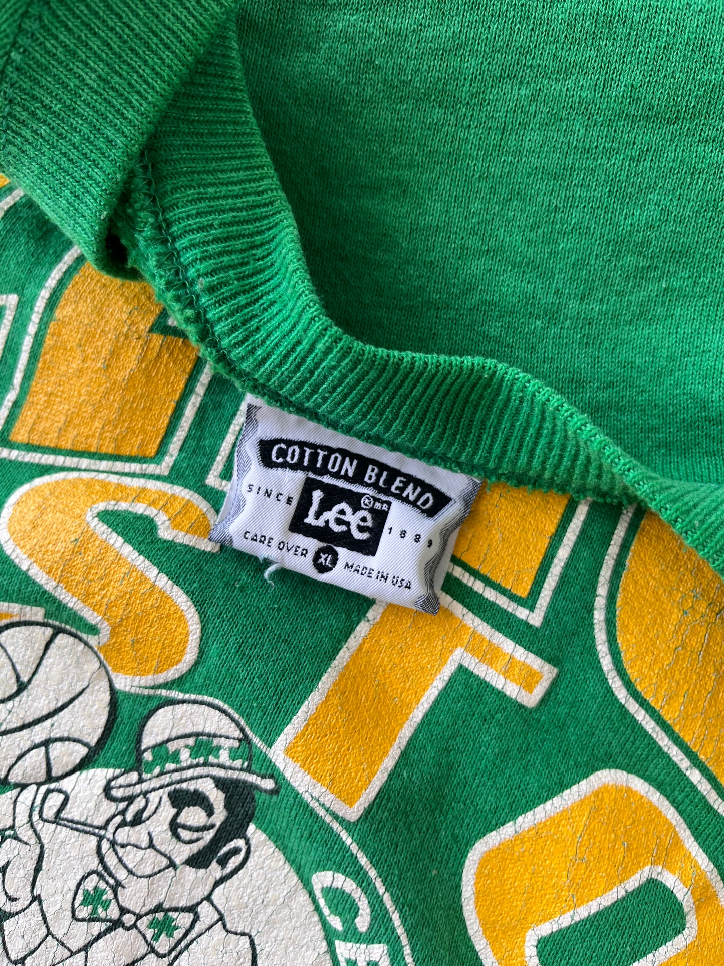 Vintage Boston Celtics Lee Crewneck - XL