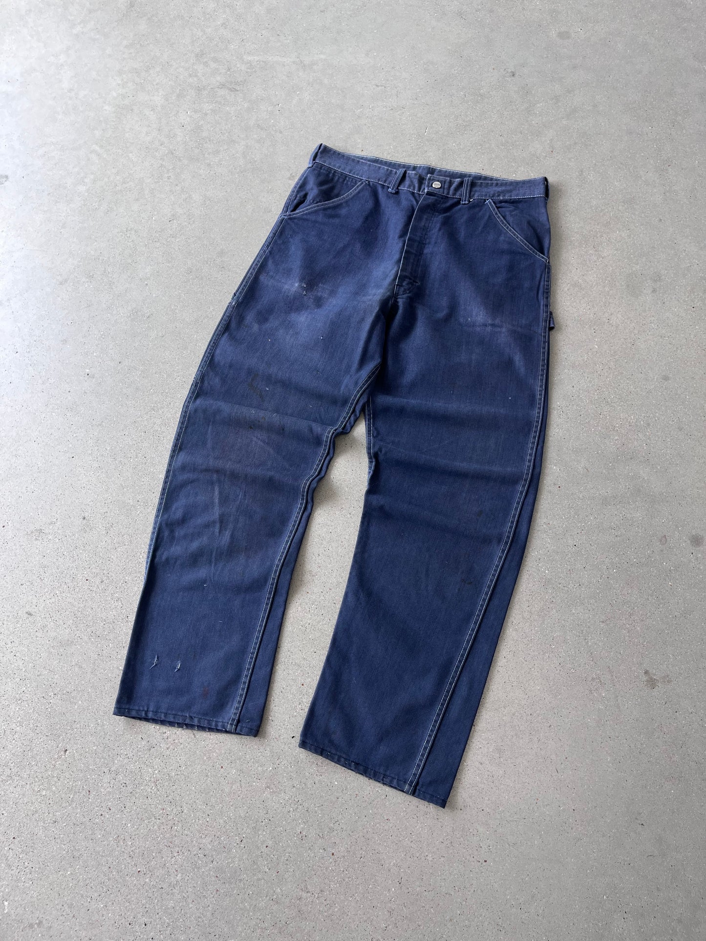 Vintage Sears Carpenter Denim Pants - 34x32