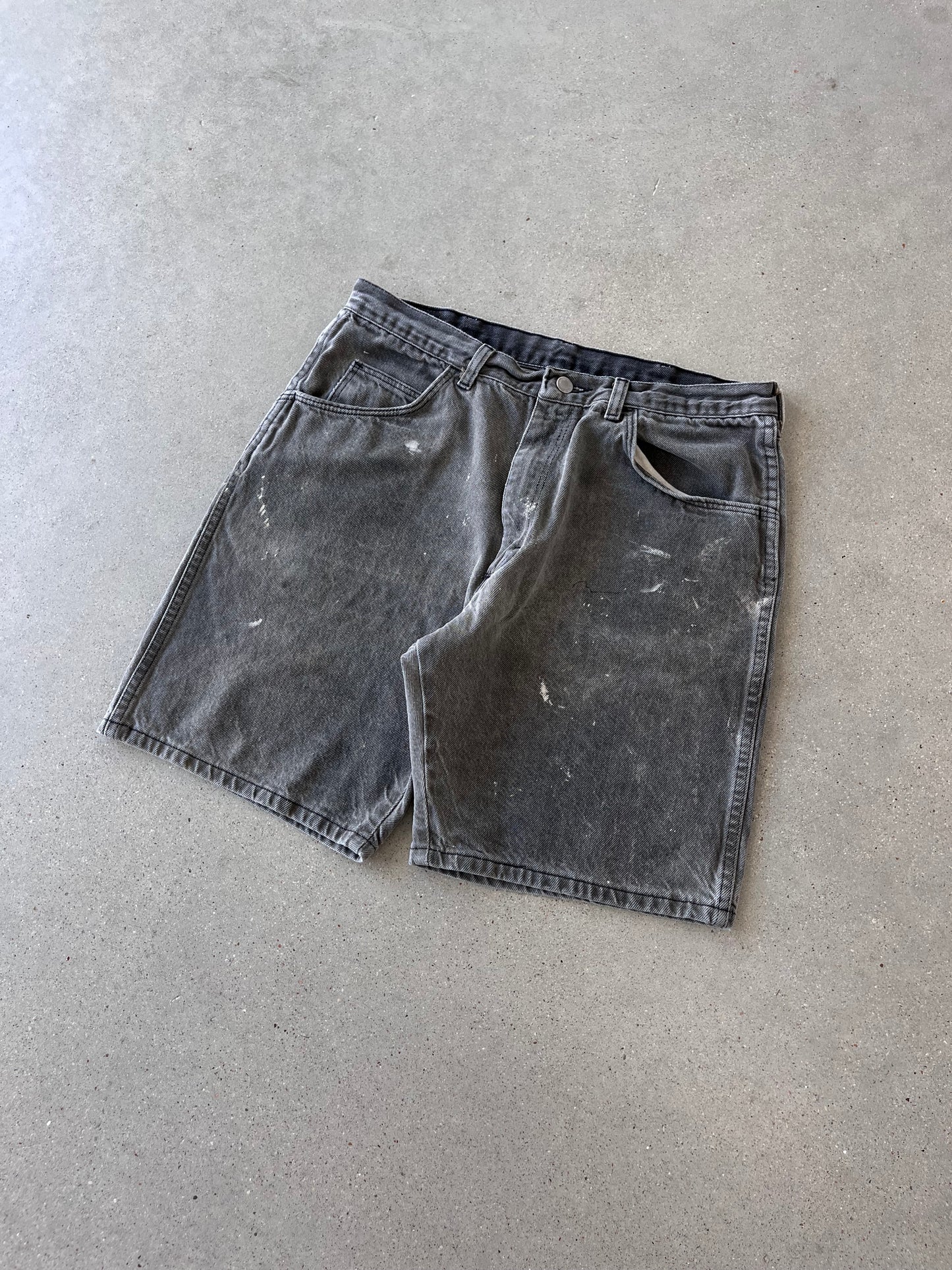 Vintage Wrangler Painter's Faded Jorts -  32