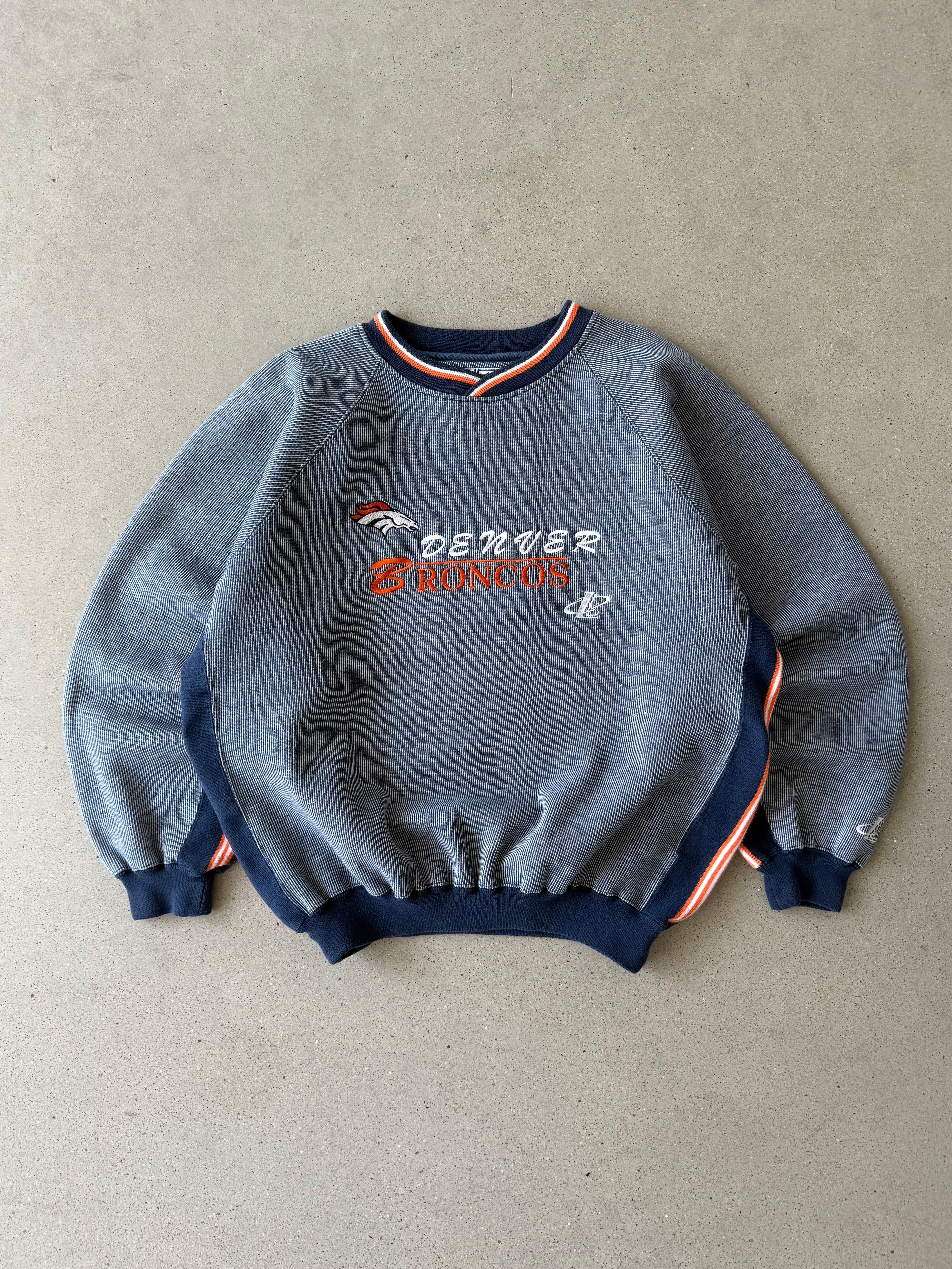 Vintage Denver Broncos NFL Crewneck - L