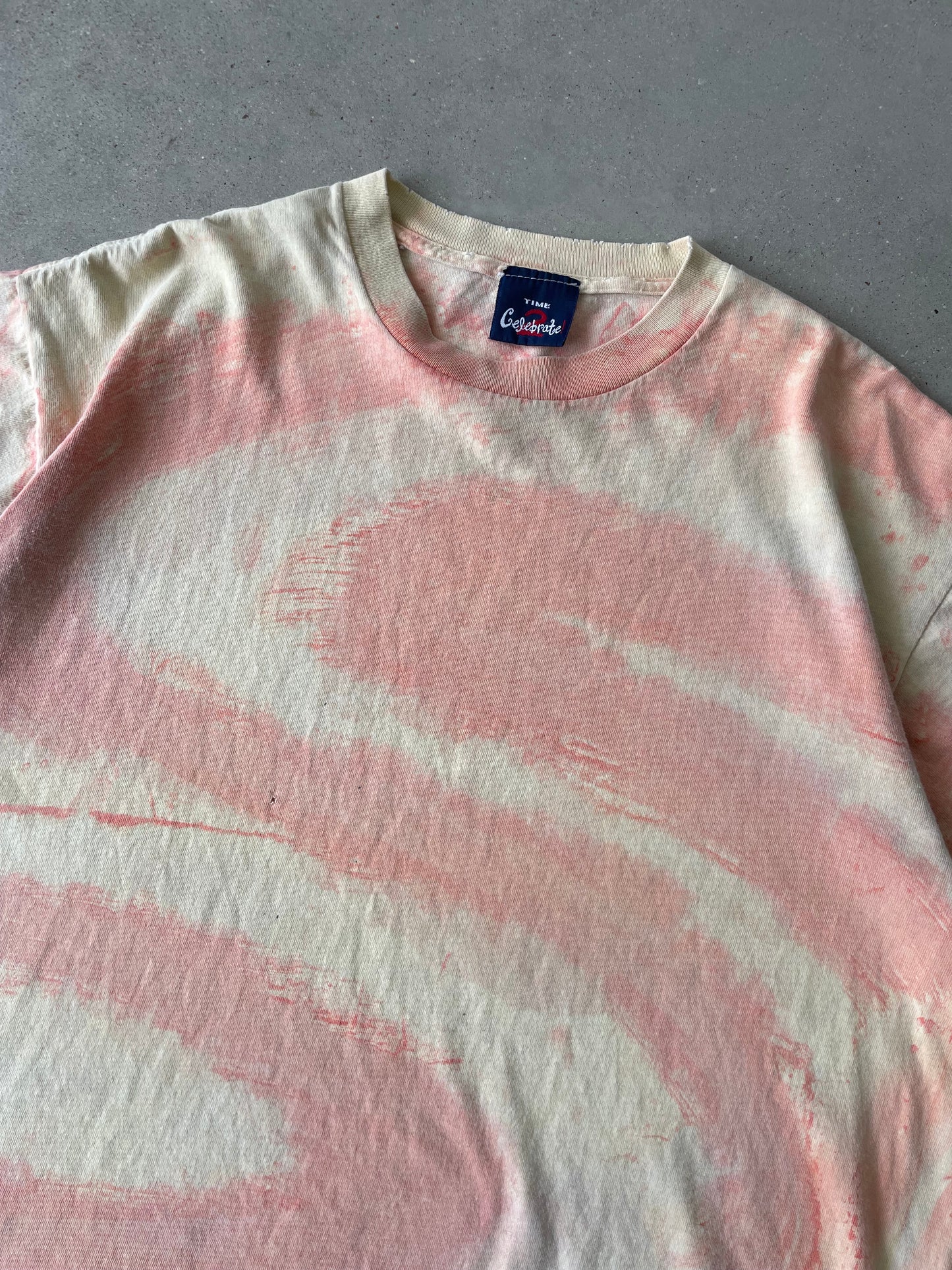 Vintage Time 2 Celebrate Tie Dye Tee - L