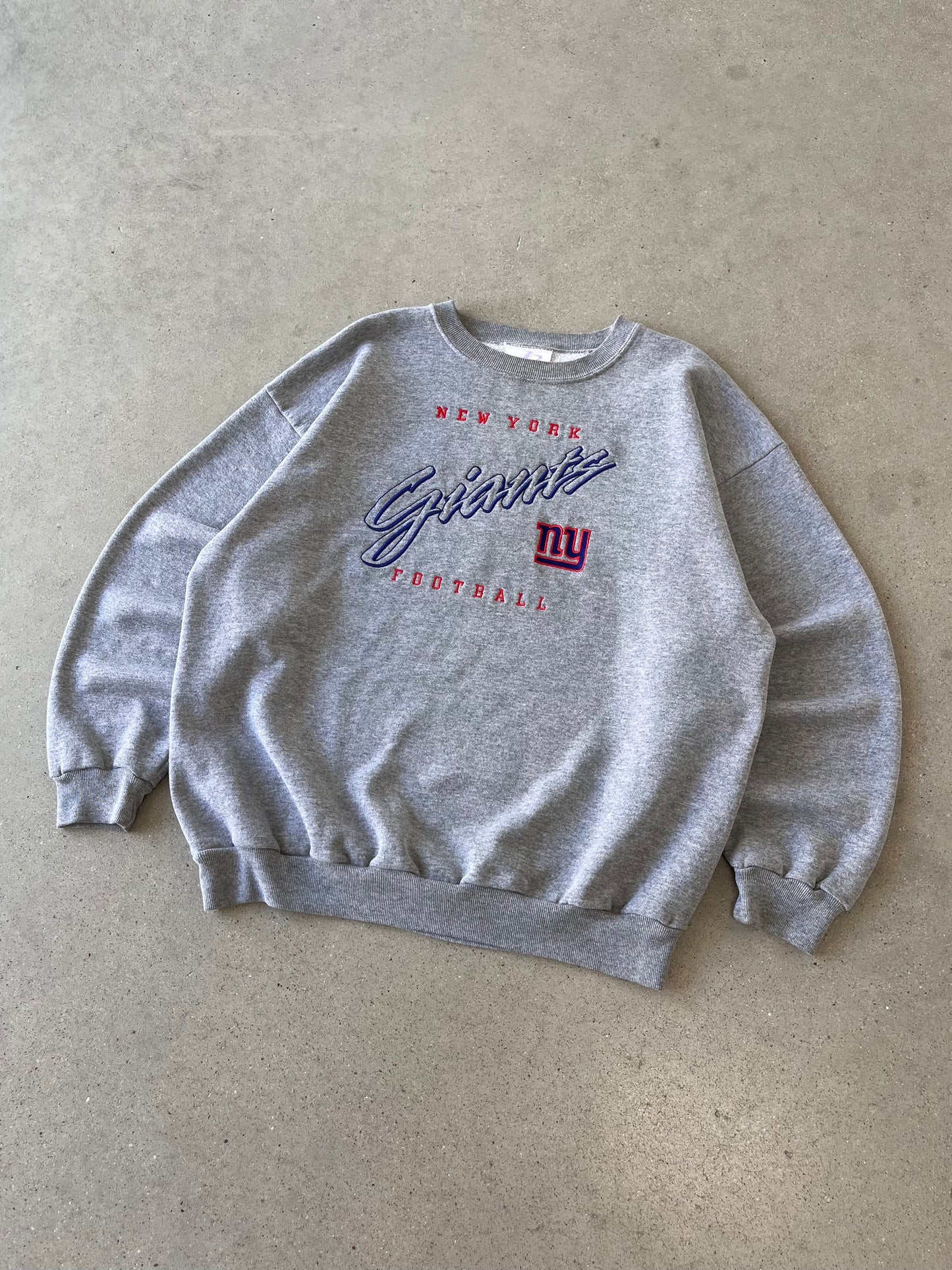 Vintage NY Giants Logo Athletic Crewneck - XL