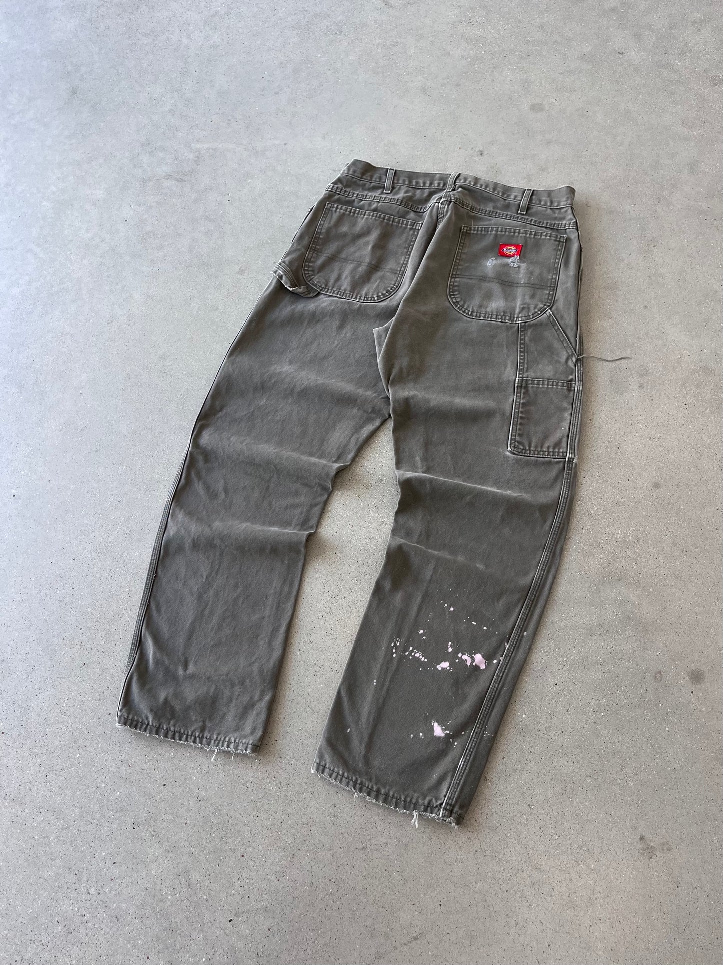 Vintage Dickies Olive Carpenter Pants - 34x32