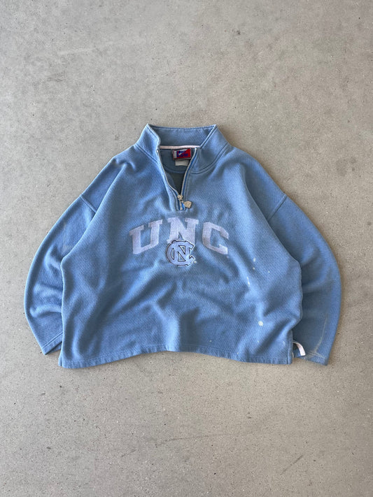 Vintage UNC North Carolina Boxy Quarter Zip - XXL