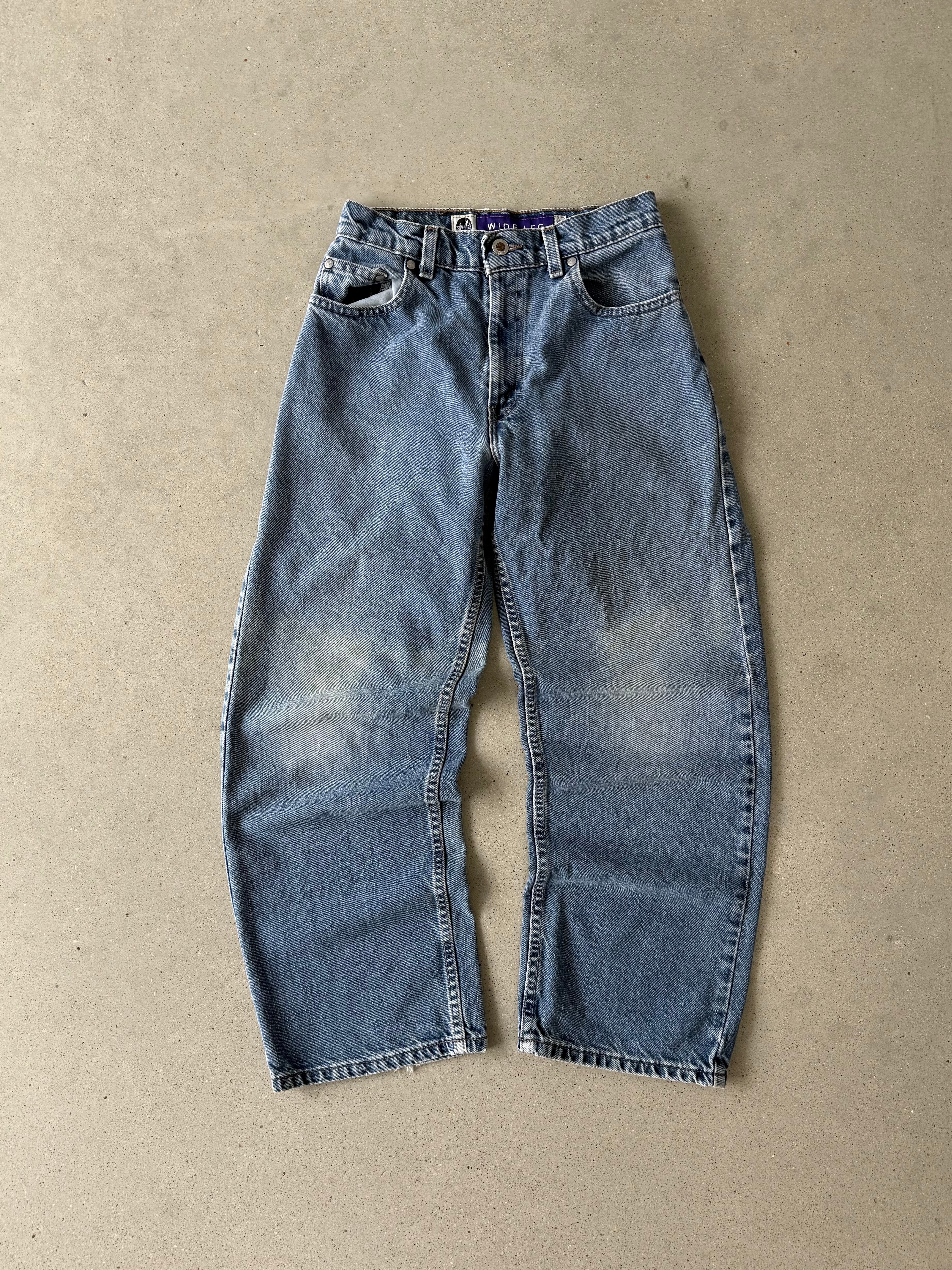 Vintage Women's Levi's Silvertab Wide Leg Denim - 14