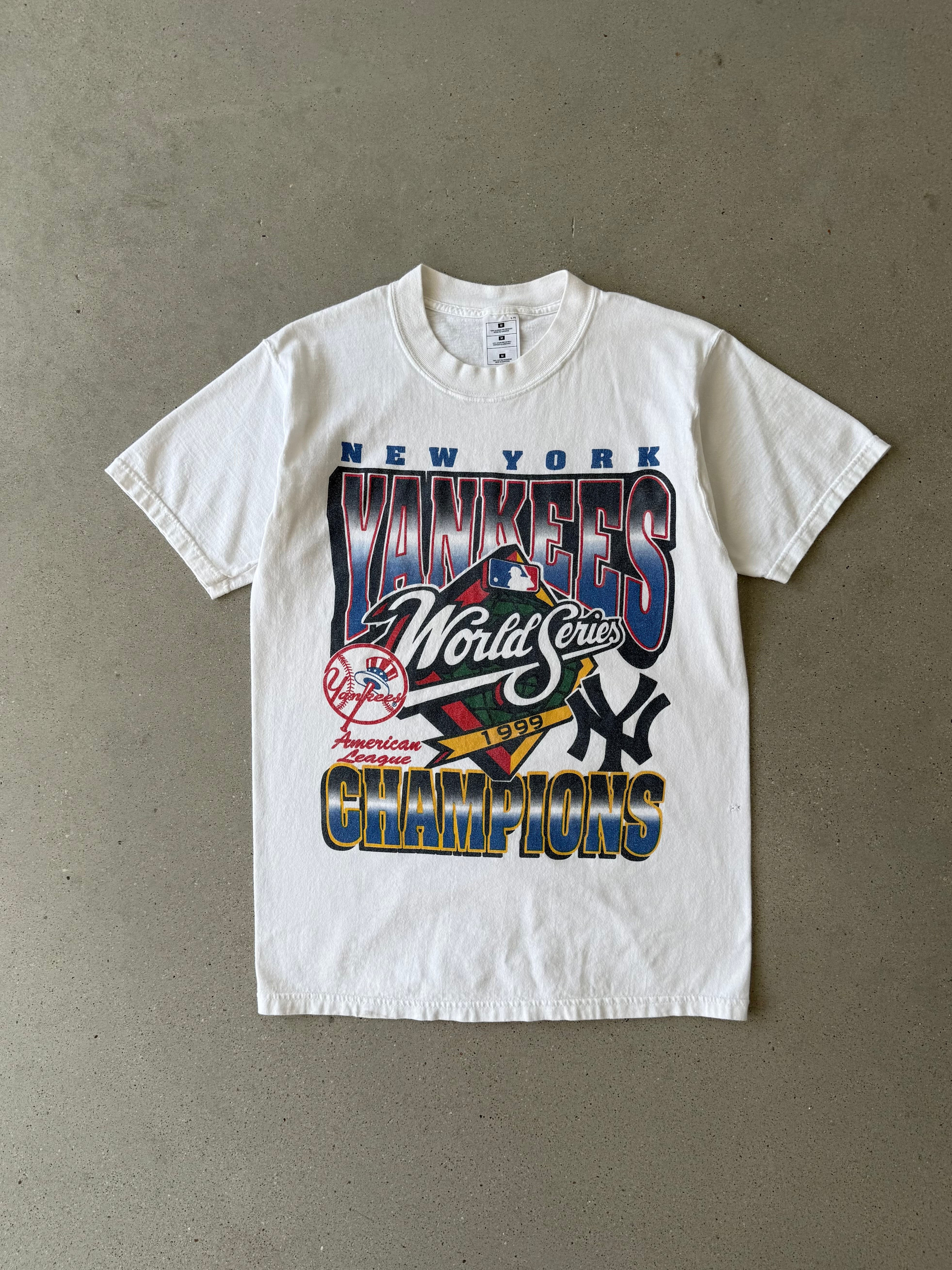 Vintage 1999 NY Yankees World Series Tee - M