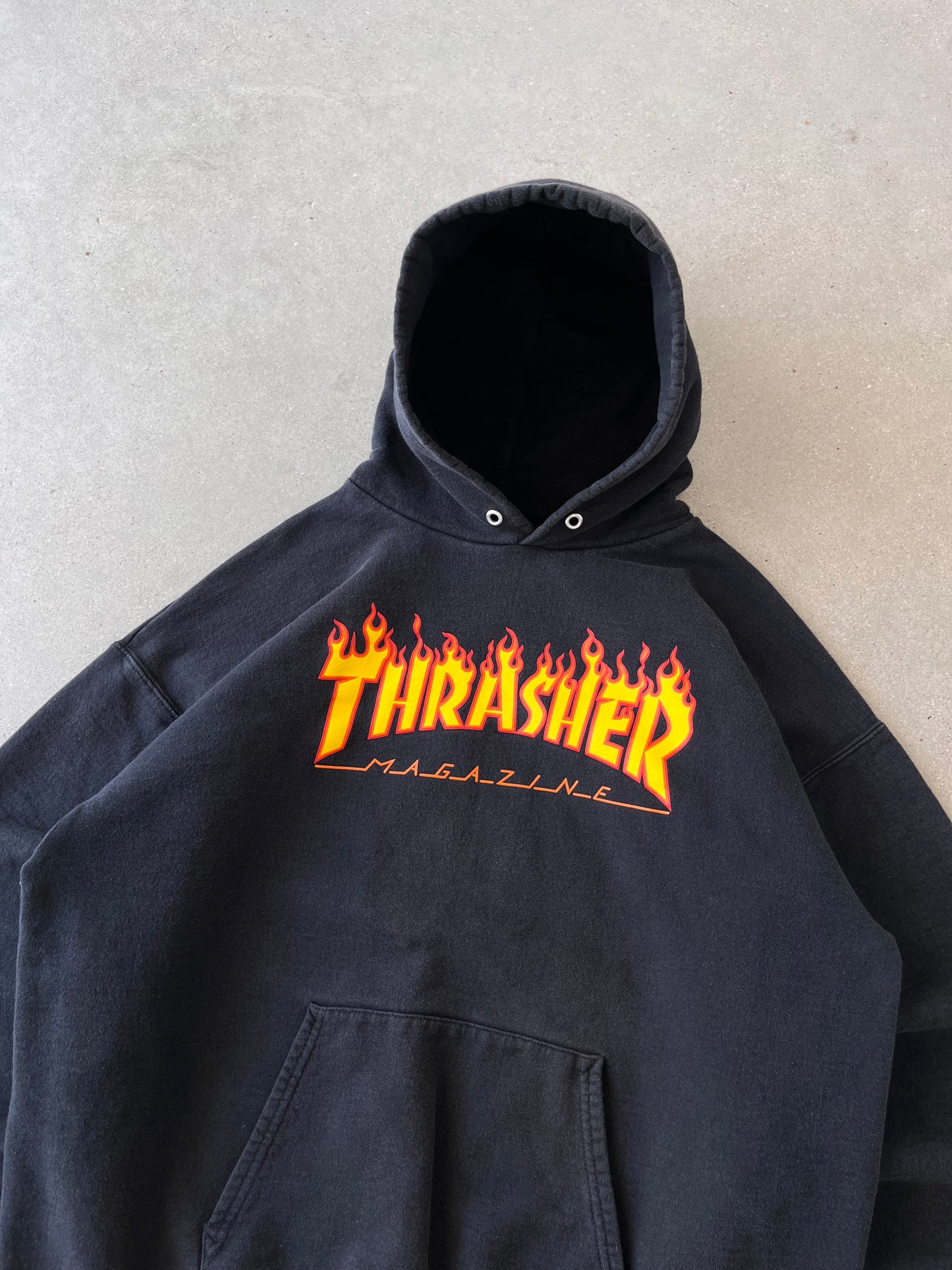 Vintage Thrasher Magazine Hoodie - L