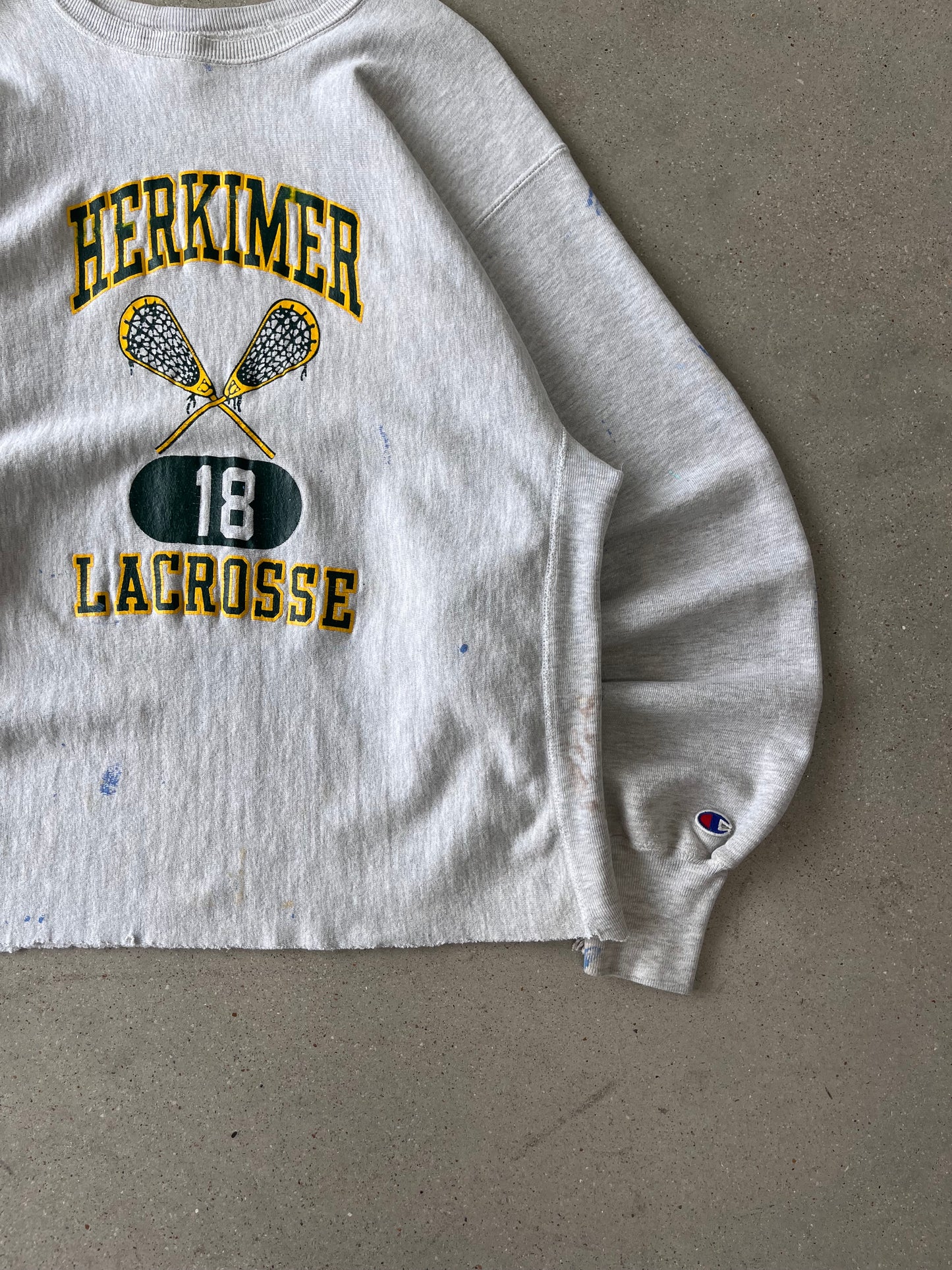 Vintage 'Herkimer Lacrosse' Painter's Champions Reverse Weave - XXL