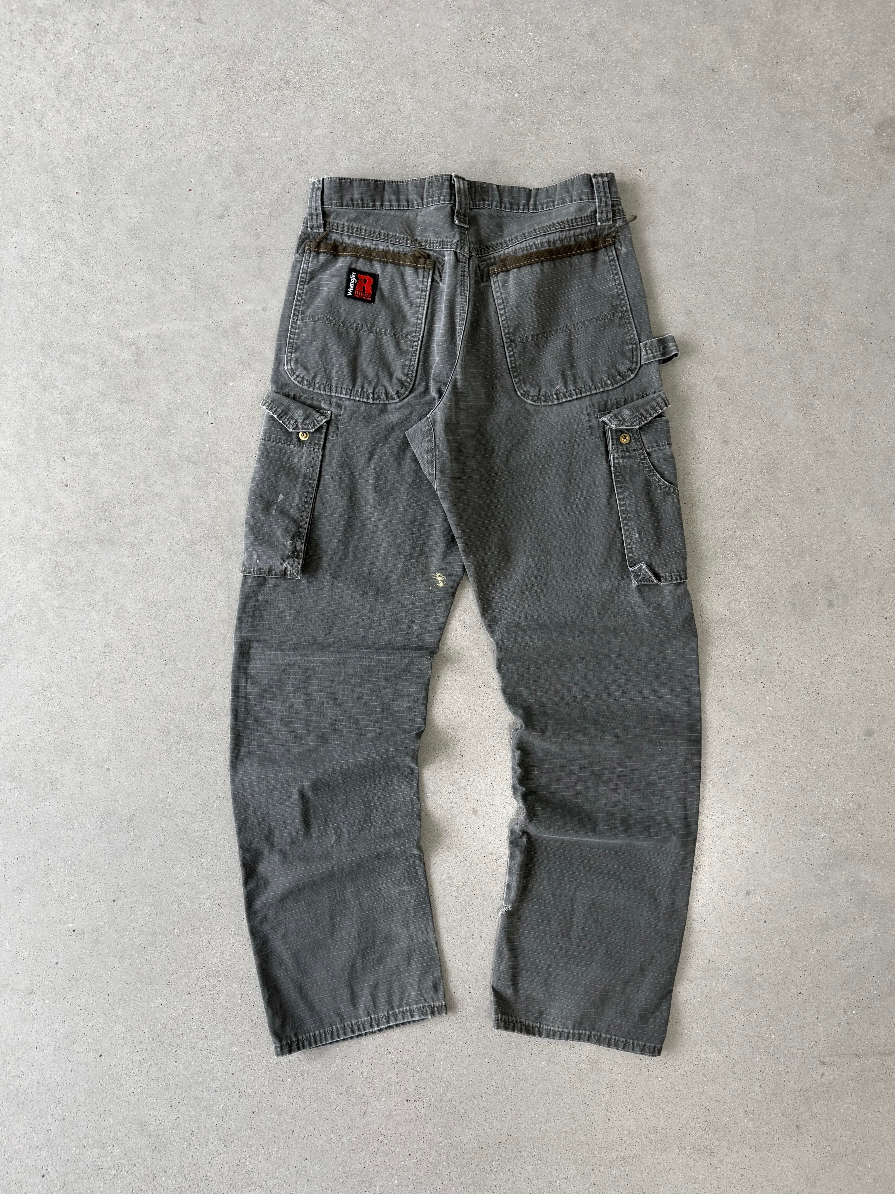 Vintage Wrangler Riggs Olive Cargo Pants - 30x34