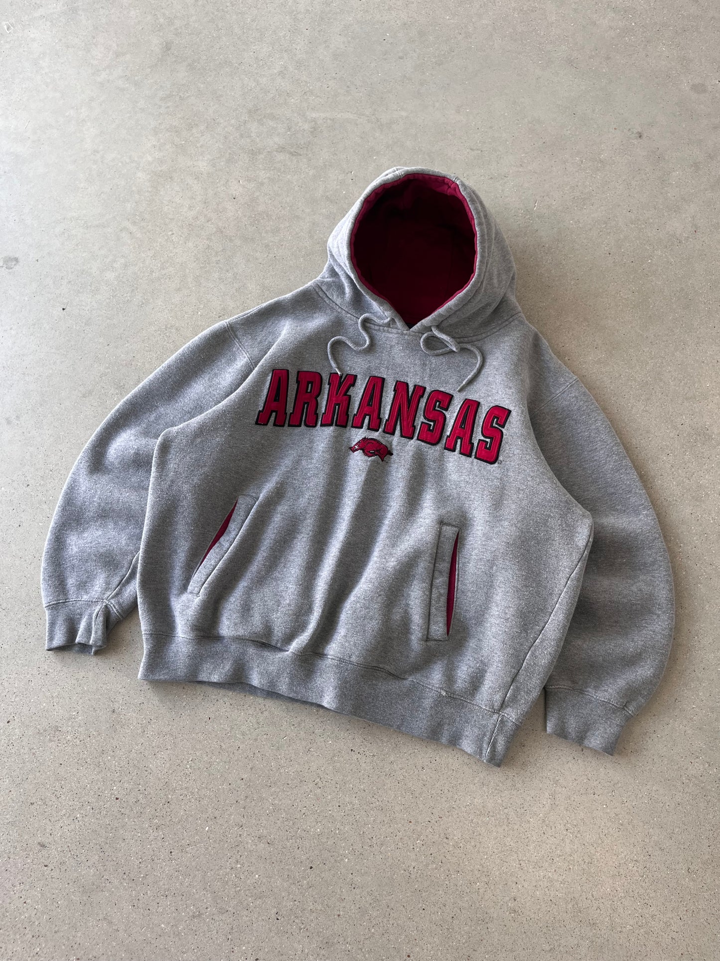 Vintage Arkansas Champs Boxy Hoodie - M