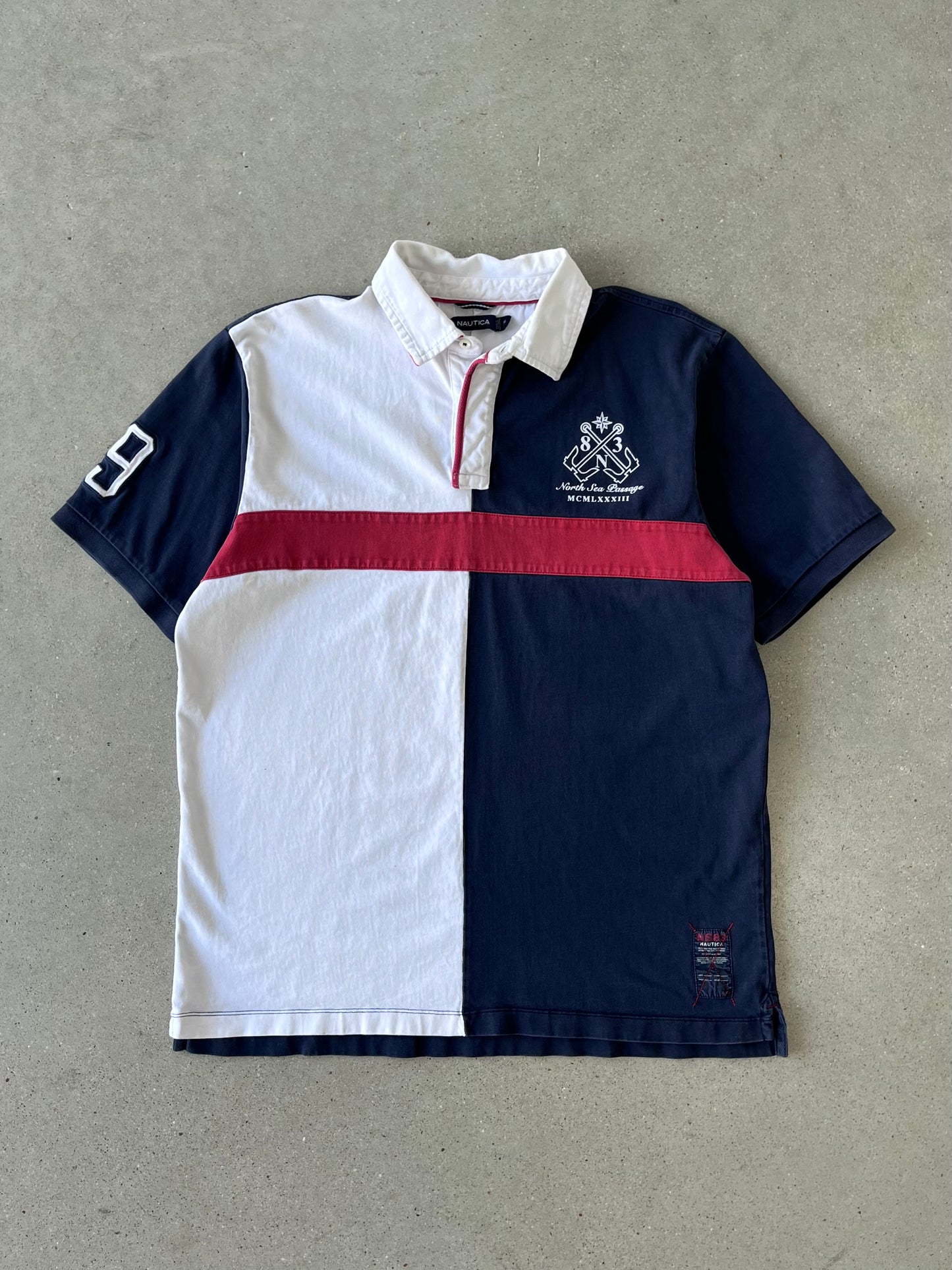 Vintage Nautica North Sea Passage Polo #19 - XL