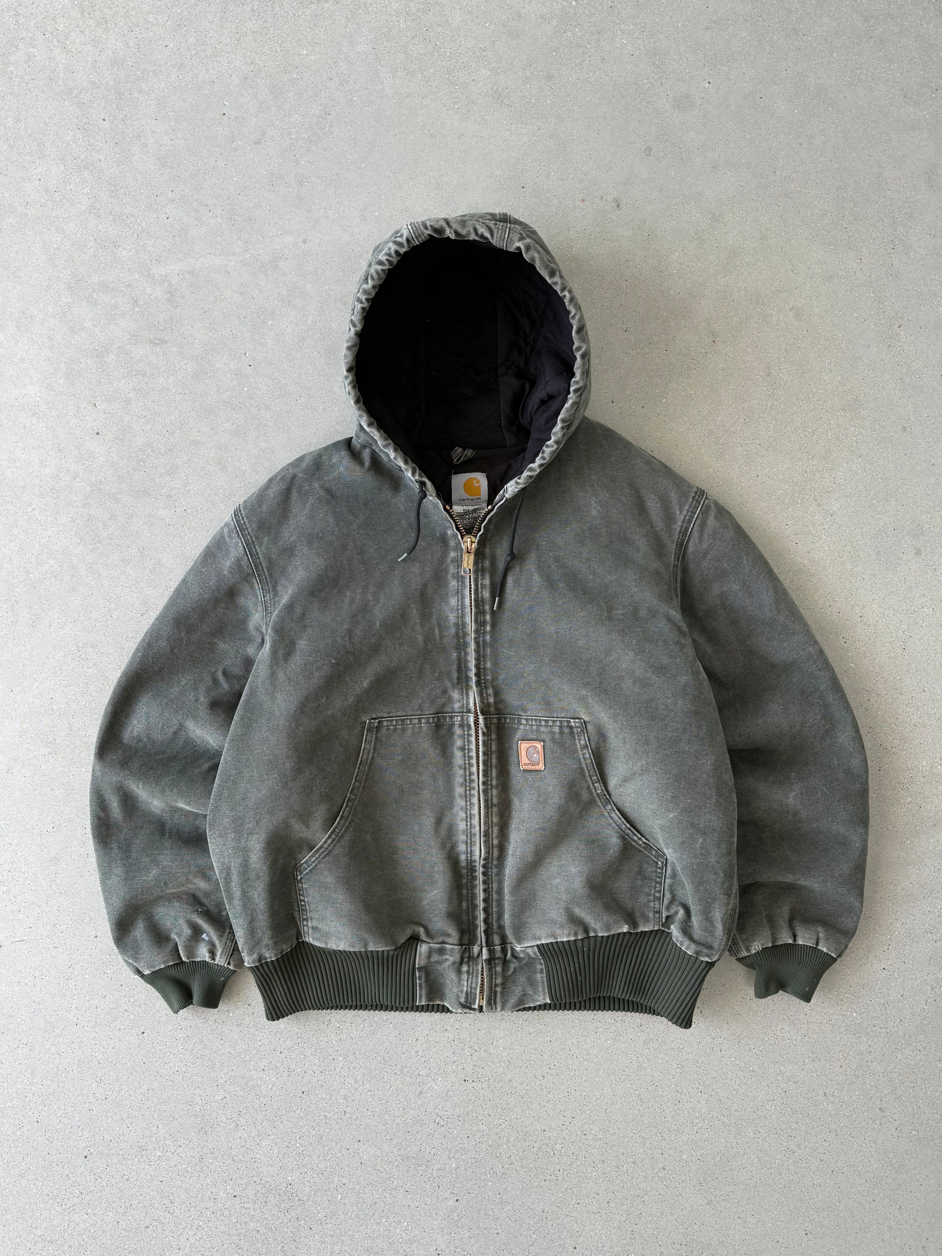 Vintage Carhartt J130 MOS Forest Green Active Jacket - L