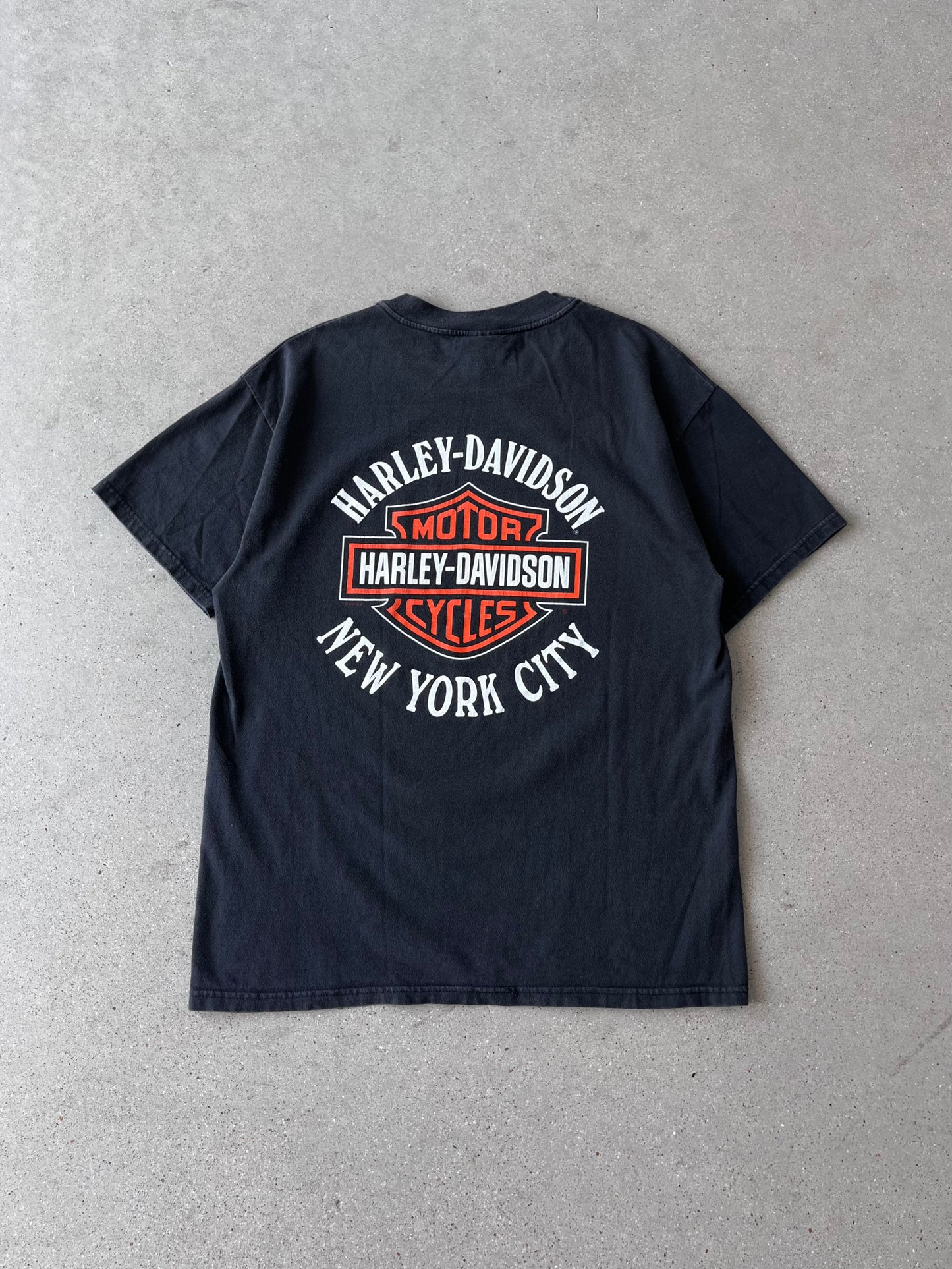 Vintage 1997 NYC Harley Davidson Tee - L