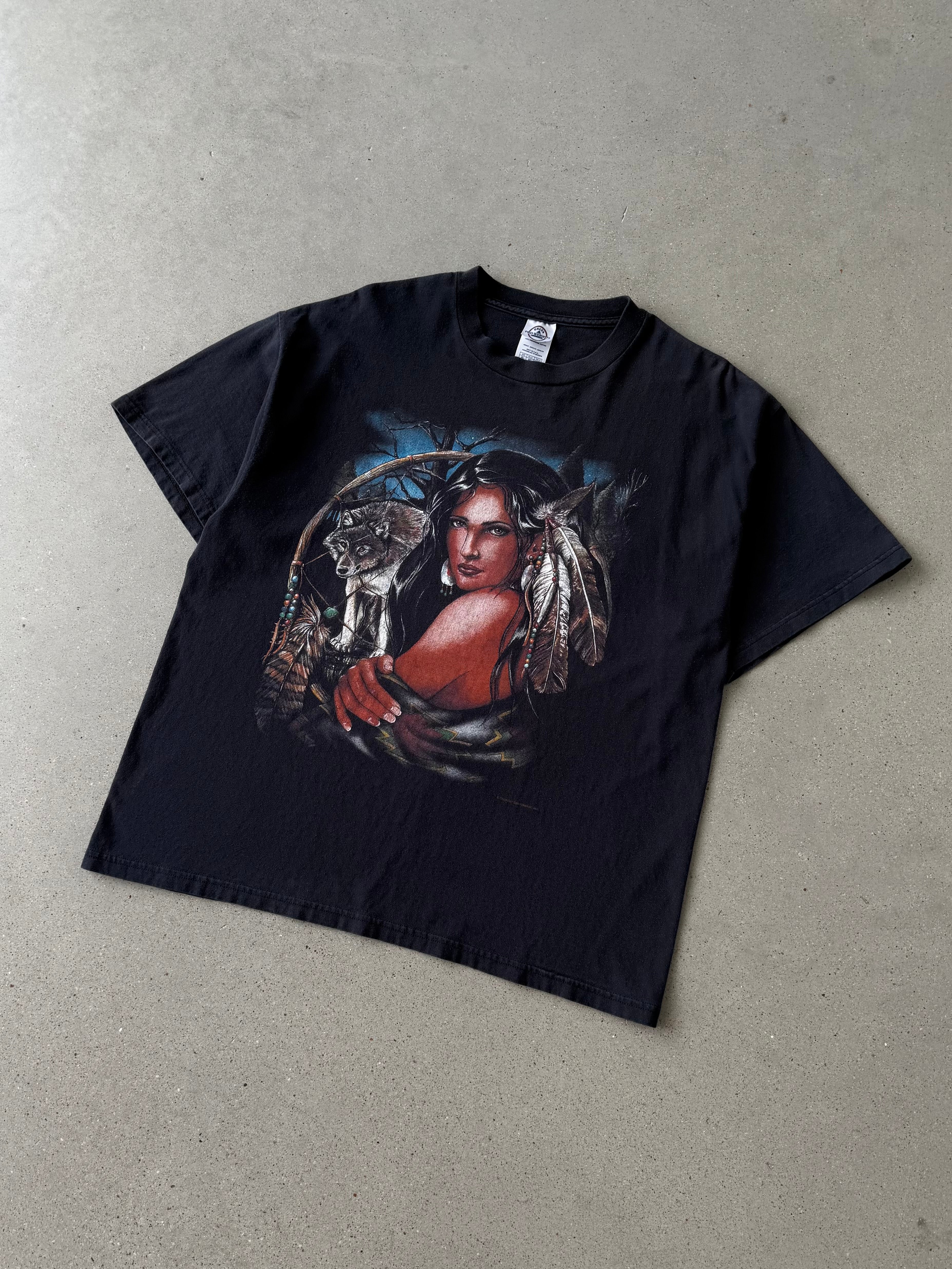 Vintage Native Girl Tee - XL