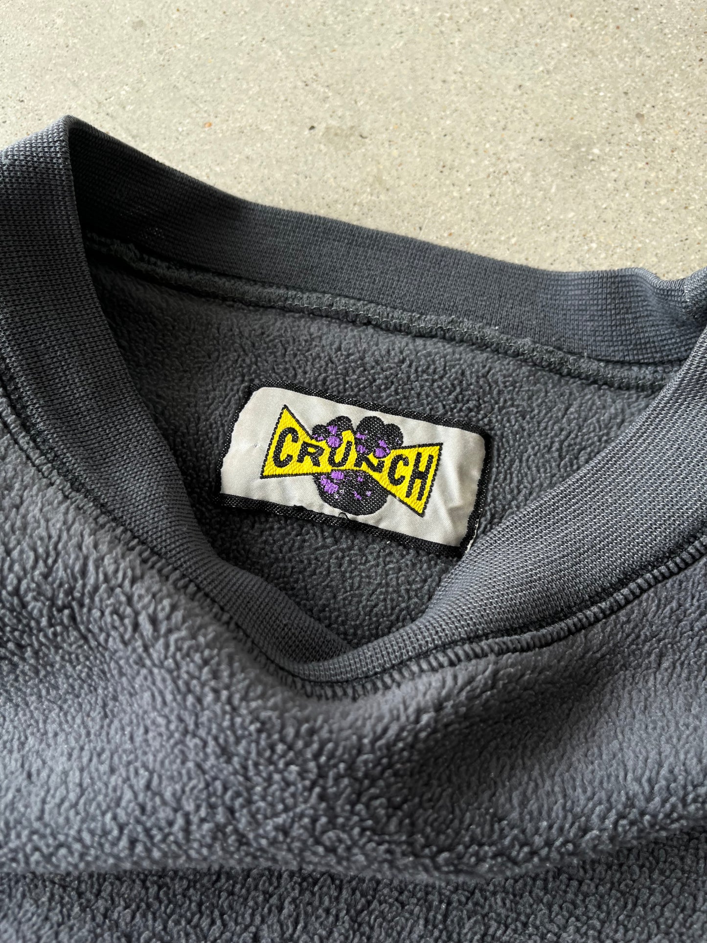 Vintage Crunch Olive Gym Fleece - XL