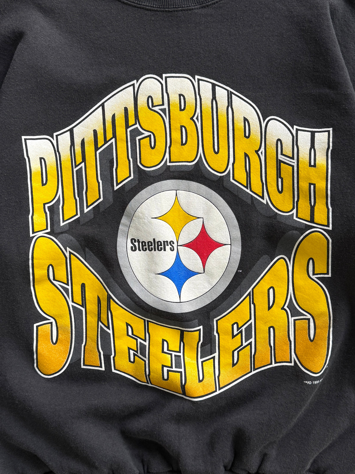 Vintage NFL Pittsburgh Steelers Graphic Crewneck (L)