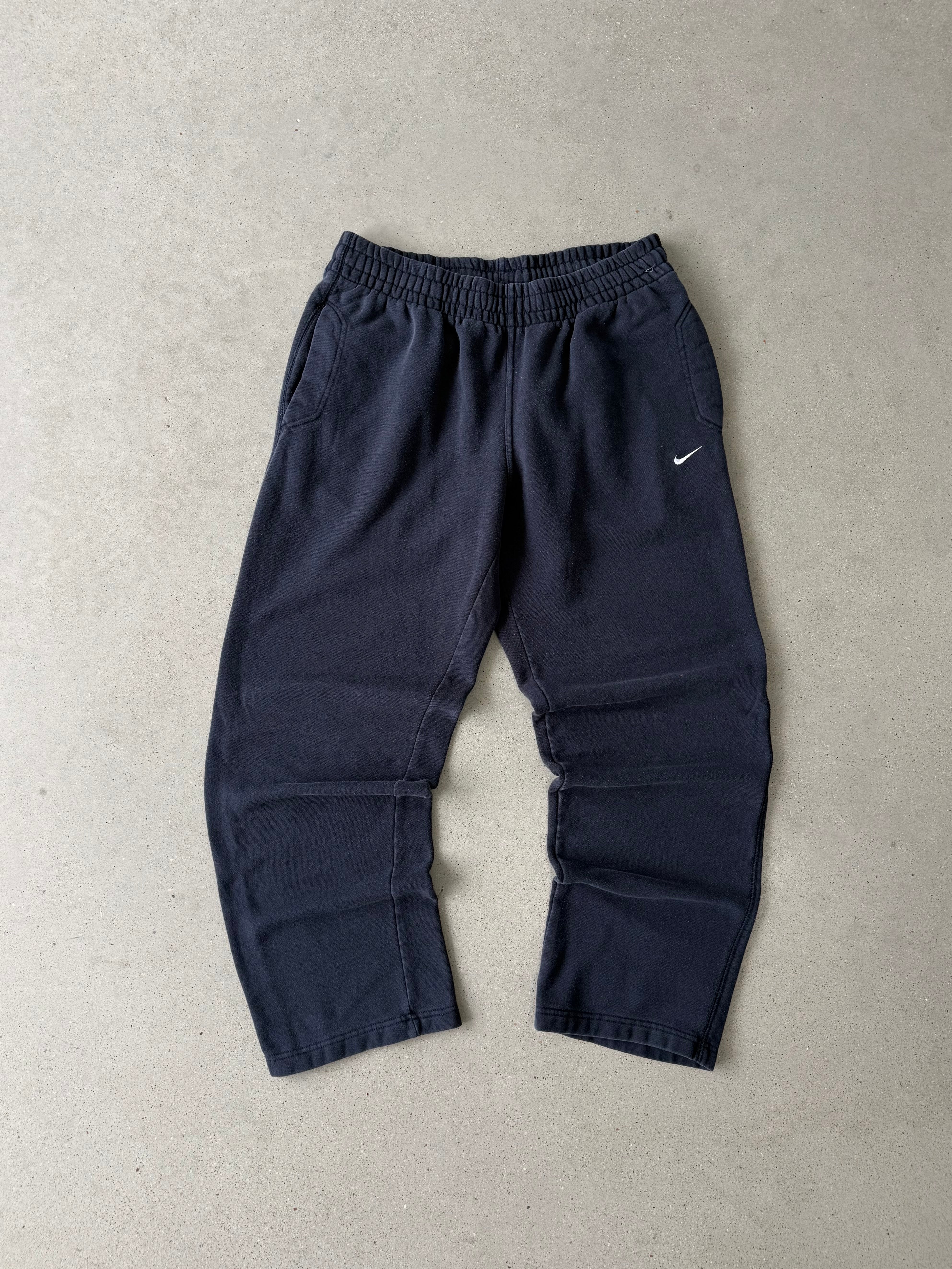 Vintage Nike Mini Swoosh Black Sweatpants - M